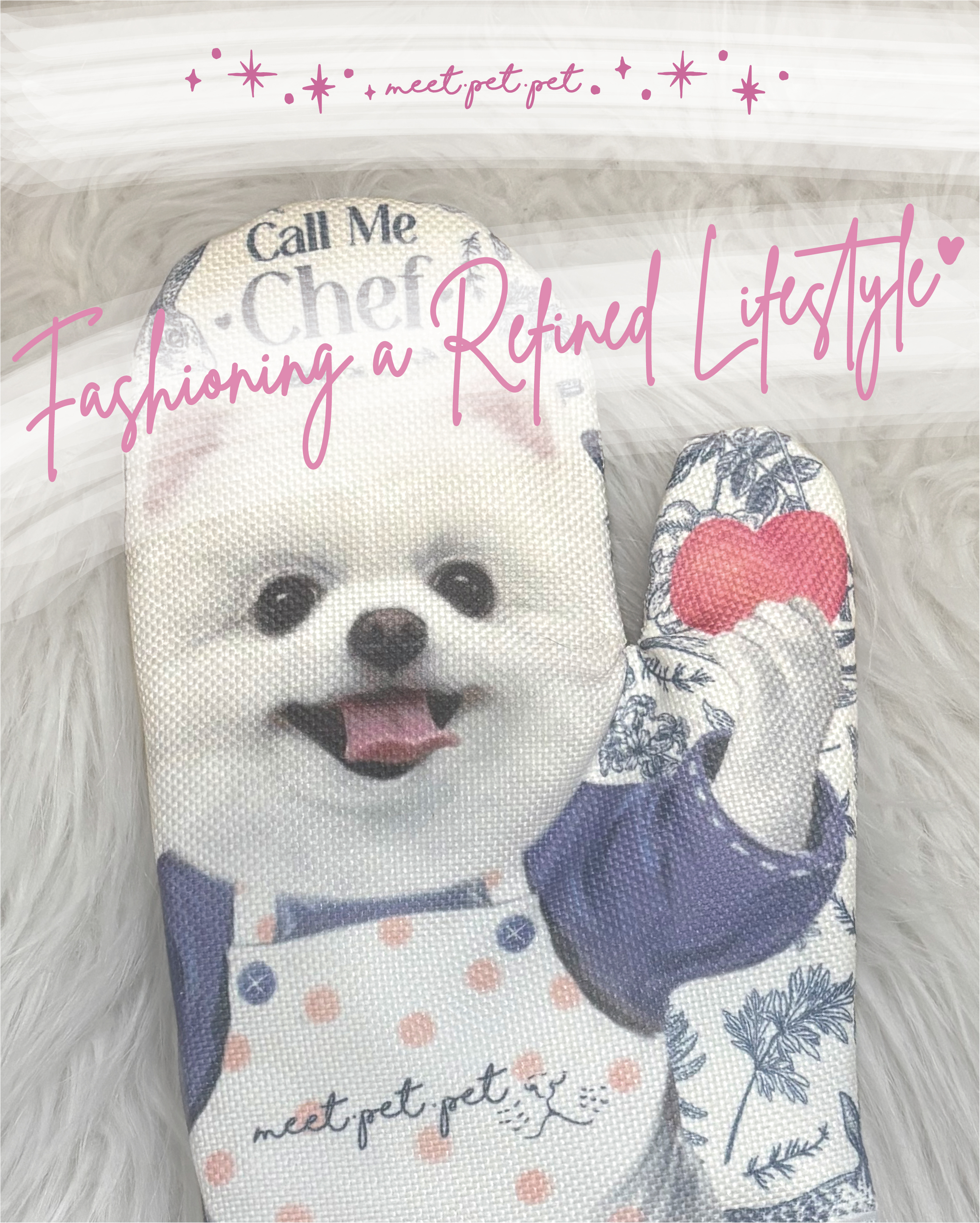 ⋆ 松鼠狗 ⋆ 隔熱手套 ⋆ Pomeranian ⋆ 博美犬 ⋆