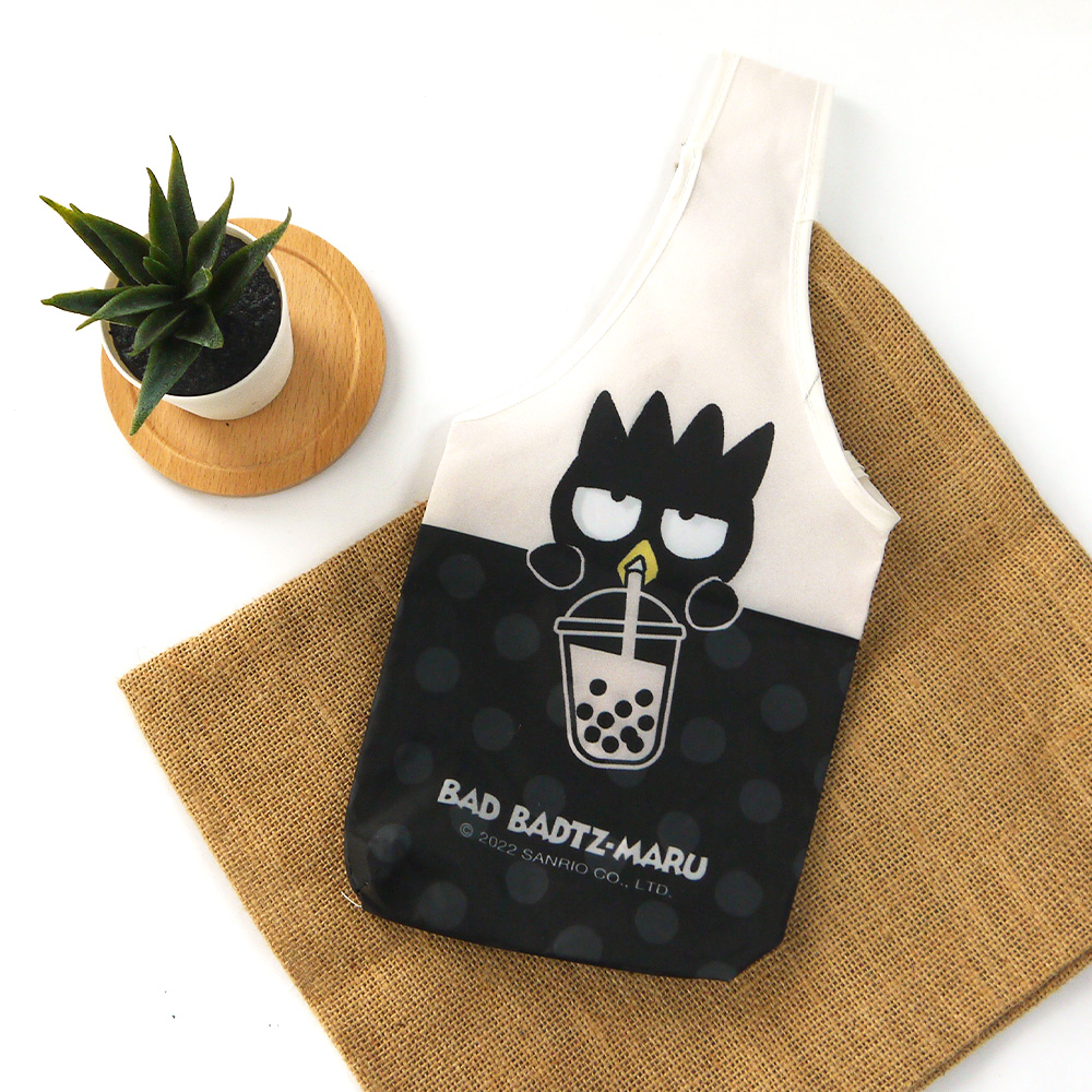 台灣直送【漫遊台灣XSanrio】Sanrio三麗鷗 飲料提袋 環保杯套 胖胖杯可 HELLO KITTY/布丁狗/XO  4款任選