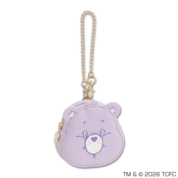 🎀【預訂】MARY QUANT x Care Bears Face Die-Cut Pouch L