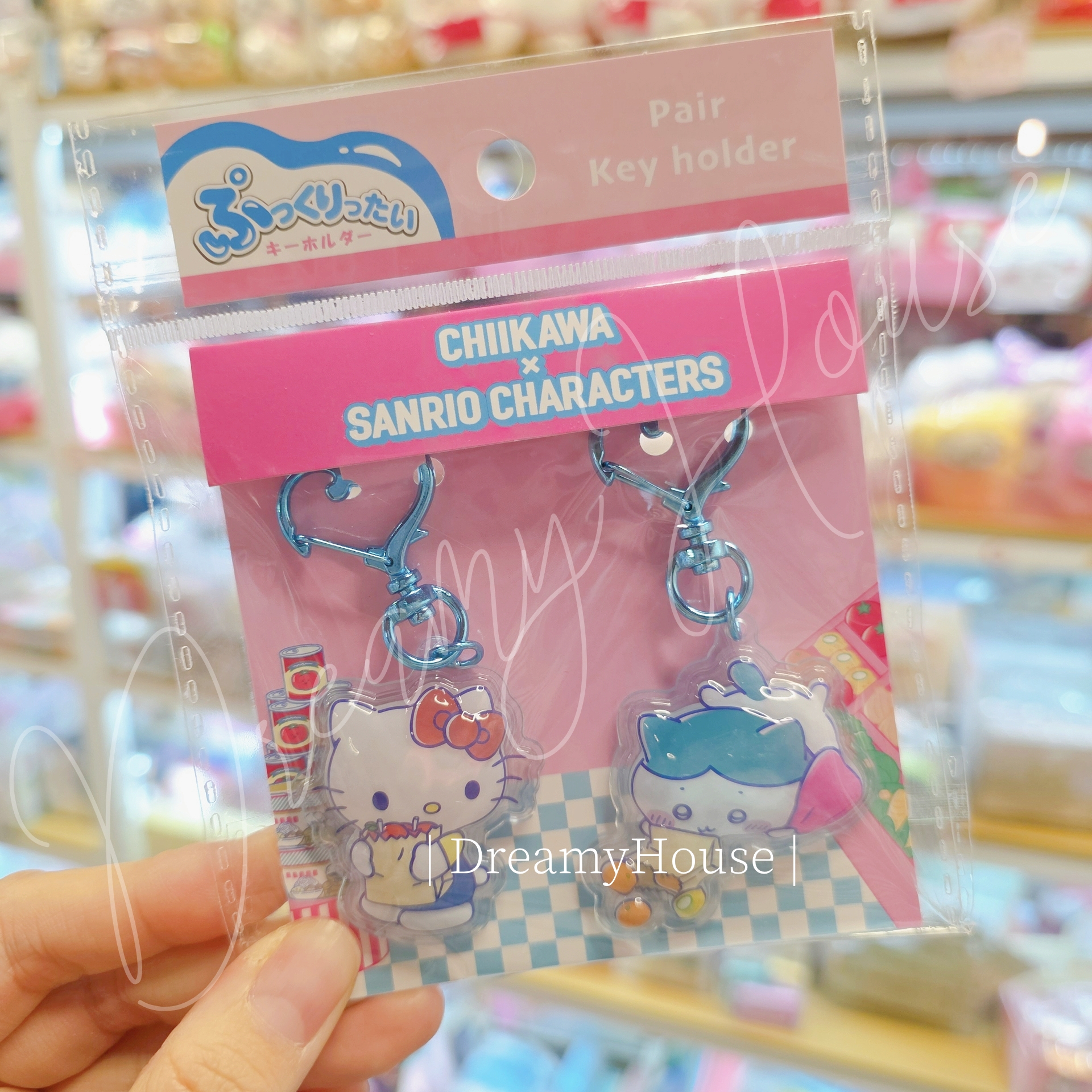 日本 Chiikawa x Sanrio characters 匙扣SET