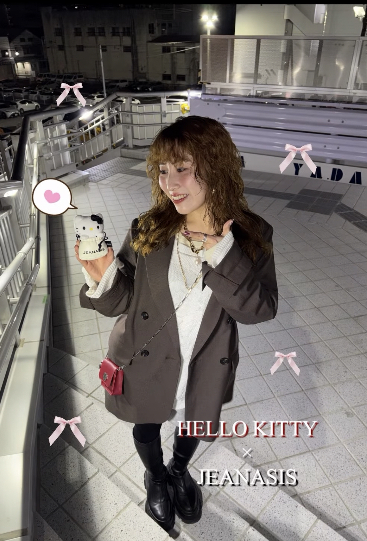 🎌日本直送🎌 Hello Kitty x Lowrys Farm 方型萬用袋