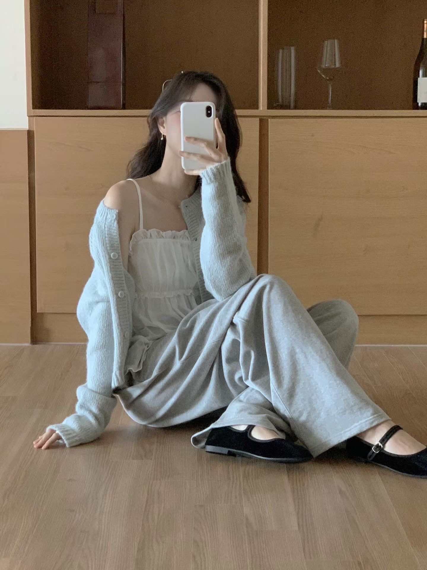 【 🌸♡今轉必入！自帶夢幻感Filter🫧雙層透紗水母吊帶背心💗 】 Bubble Gum Sheer Tank Top