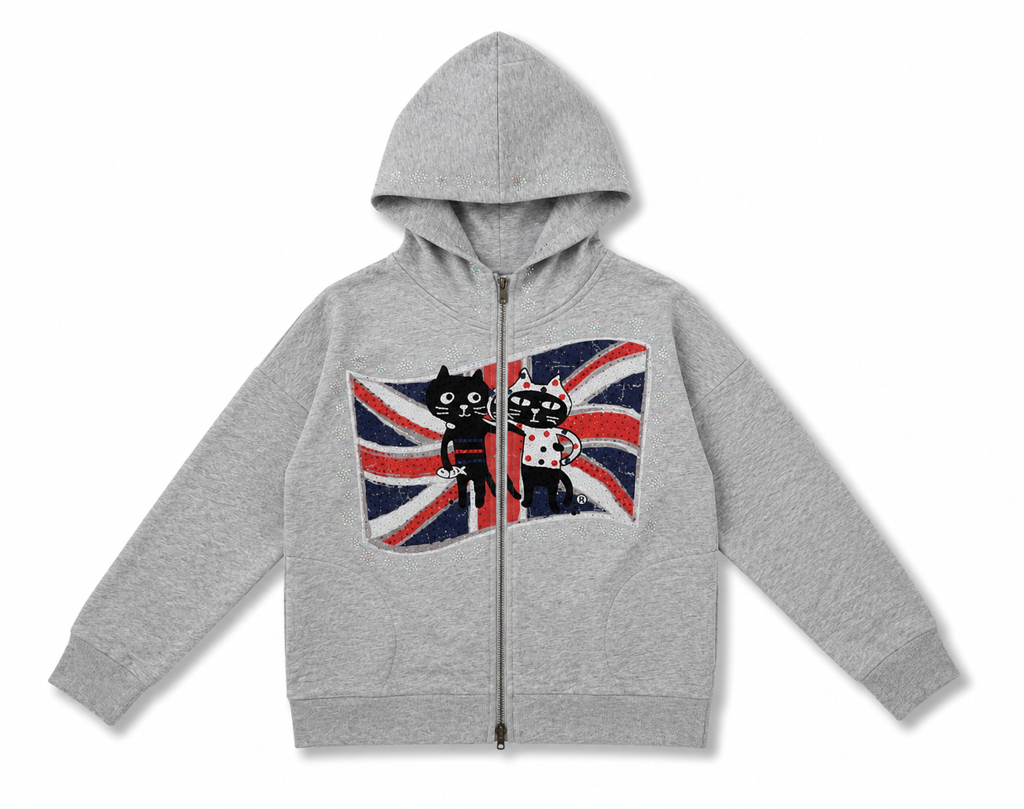 Catsfriends Union Jack Star Parka
