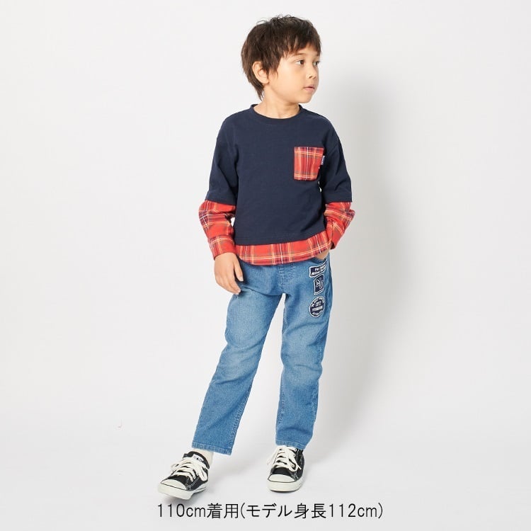 🆕【⭐訂購⭐】🌀 🇯🇵 日本直送 貼布 彈性 直筒版型 牛仔長褲🌀 [ELIA-0172] [261023]