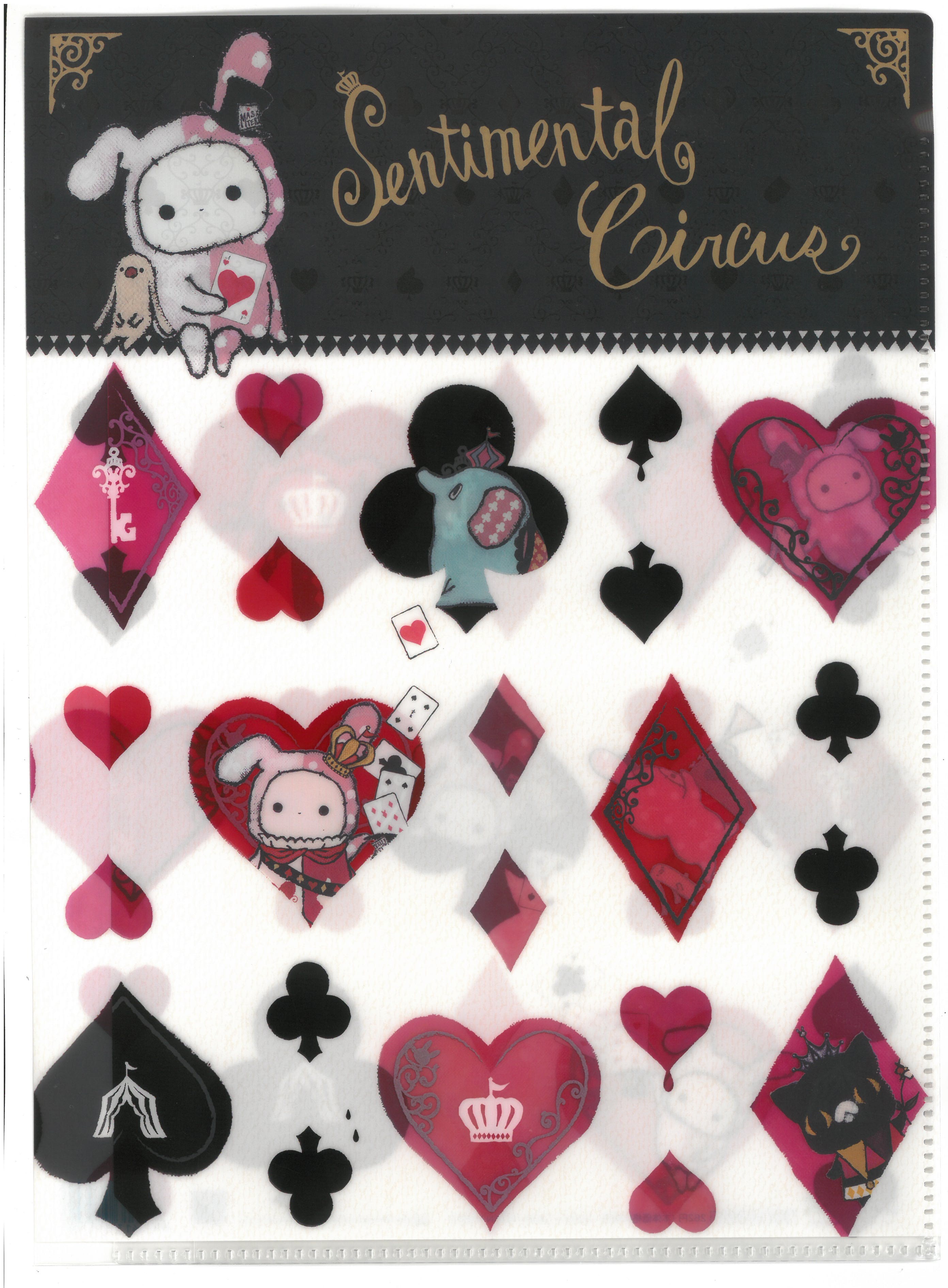 Sentimental Circus 馬戲團雙開文件夾 (FY-90501)