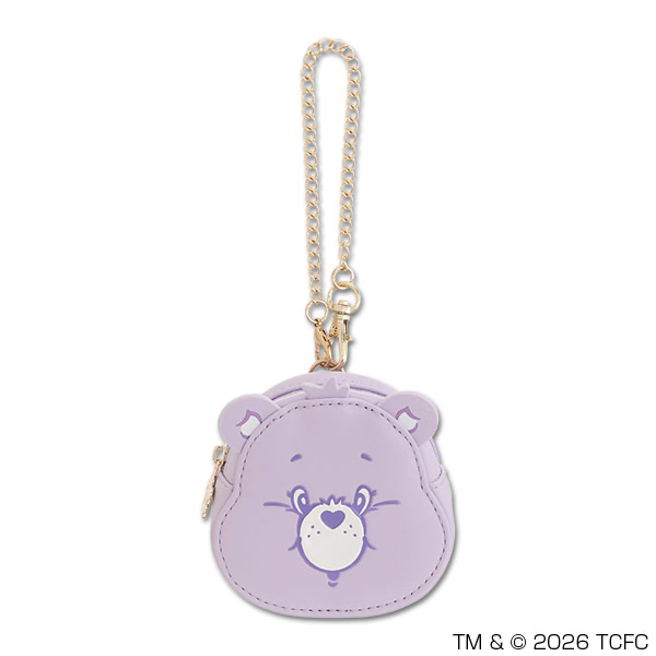🎀【預訂】MARY QUANT x Care Bears Face Die-Cut Pouch L