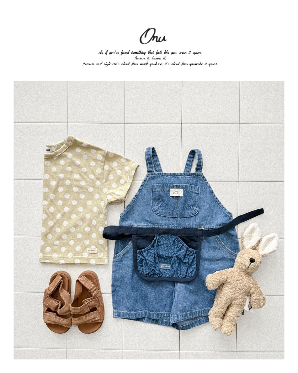 🇰🇷Onu背帶褲