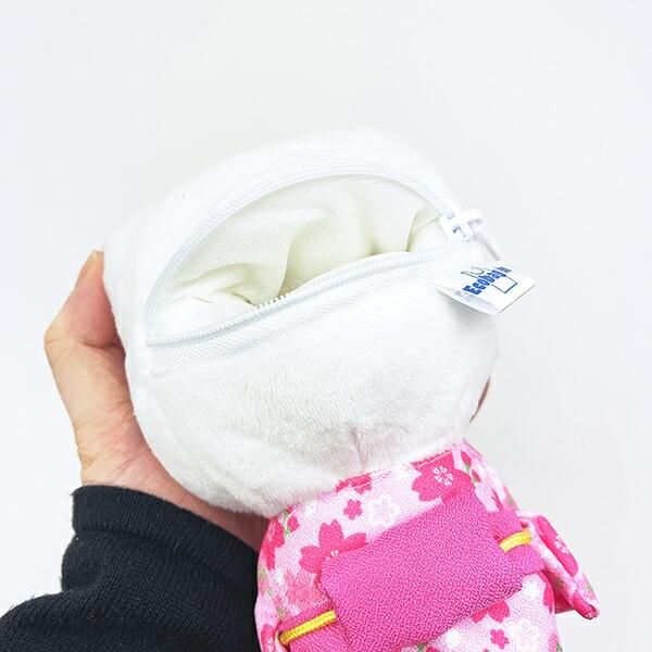 🆕【⭐訂購⭐】 🇯🇵日本直送🌀櫻花系列 環保袋 連毛公仔掛飾［4款選］🌀[ELDD-0110][260512]