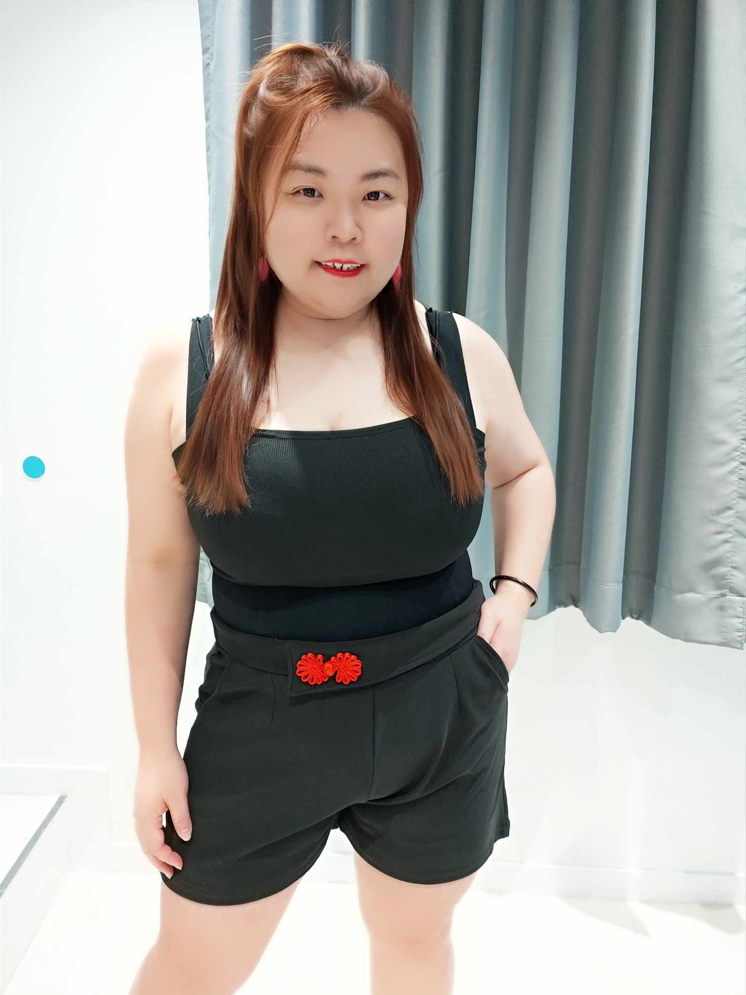 ENB02 PP403 设计款中国结短裤