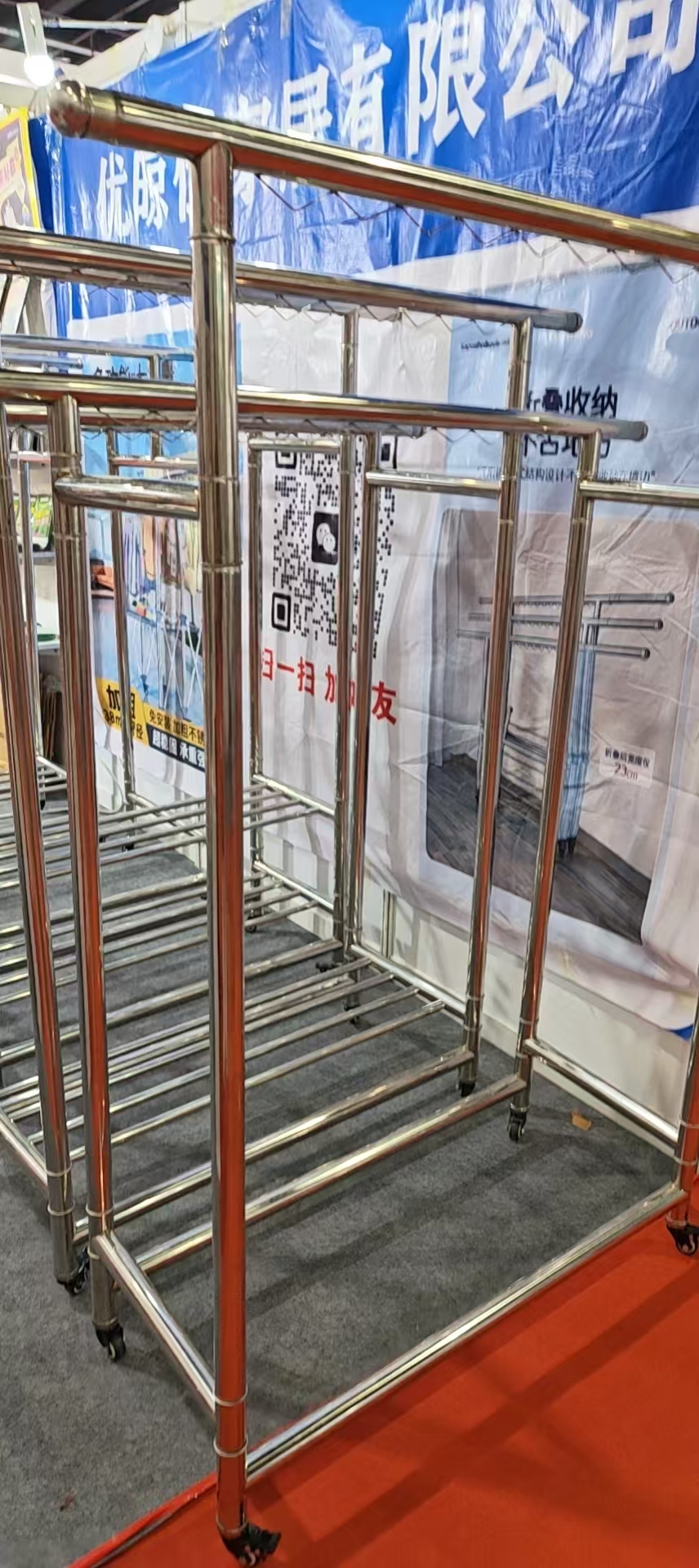 晾衣架 不锈钢衣架折叠  YLJ