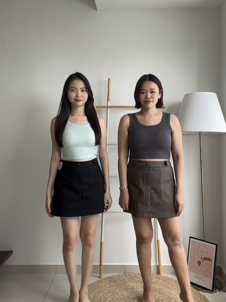 T4196 Sleeveless Bra Top - 4 Colors 