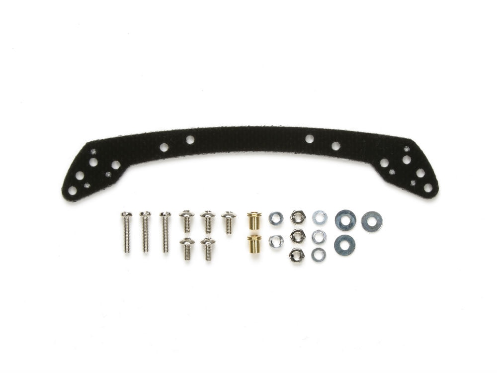 FRP WIDE FRONT PLATE FOR FULLY COWLED MINI 4WD