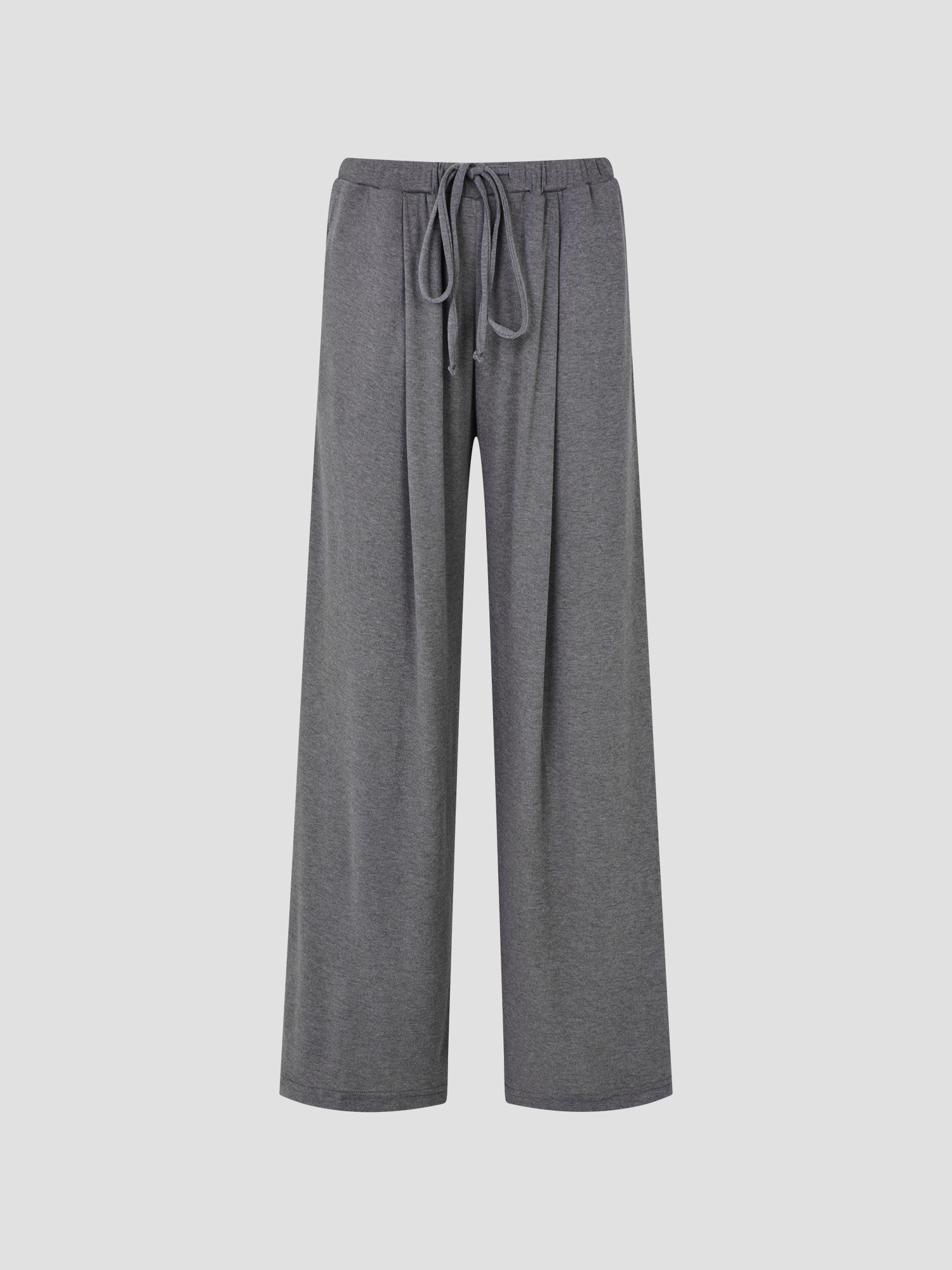 預購_Flow Pintuck Wide Sweat Pants by Conch