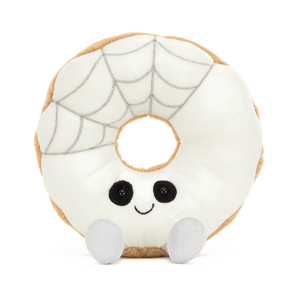 Jellycat Amuseables Glazespun Doughnut 蜘蛛網甜甜圈