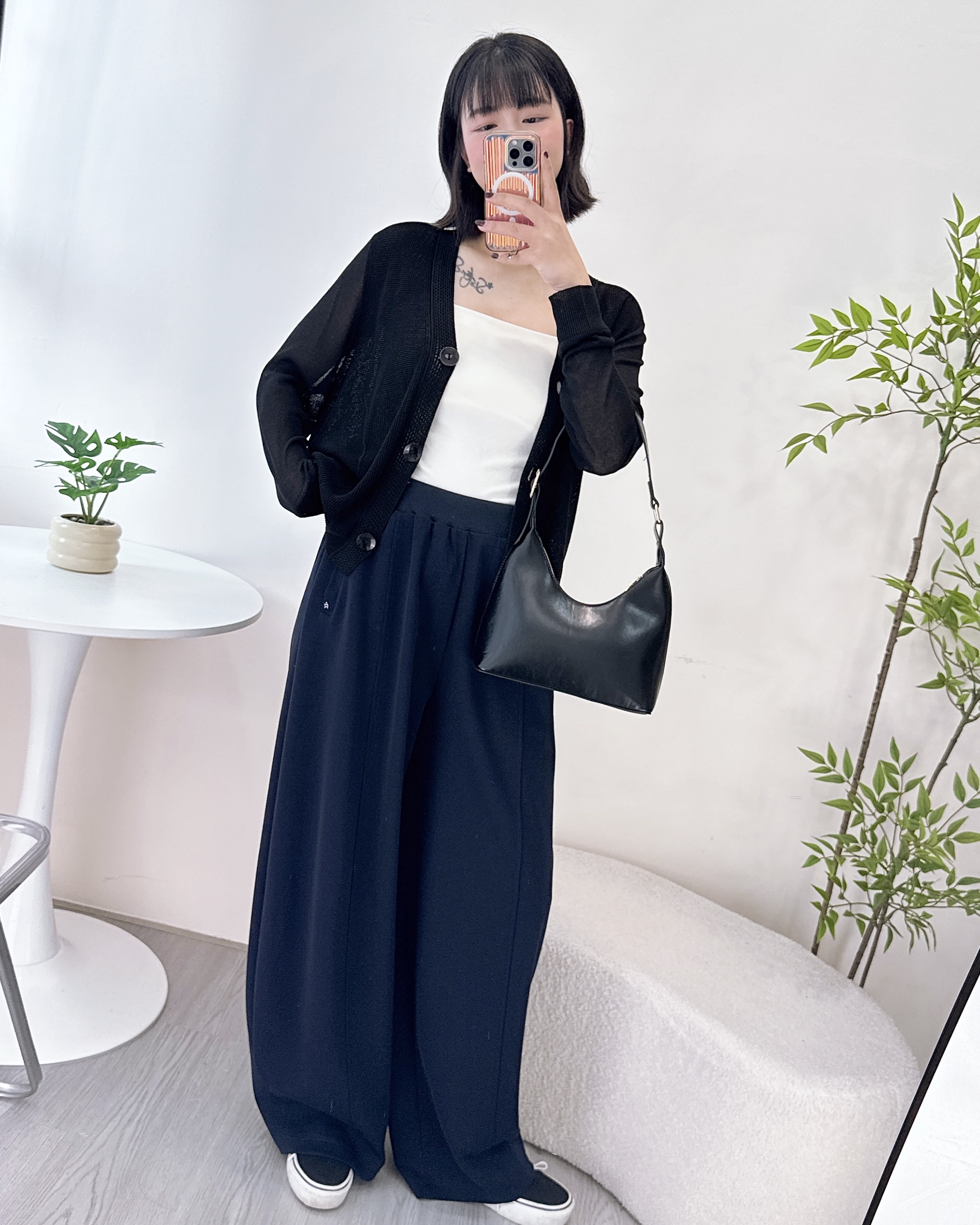 純棉免燙垂感休閒褲 3色