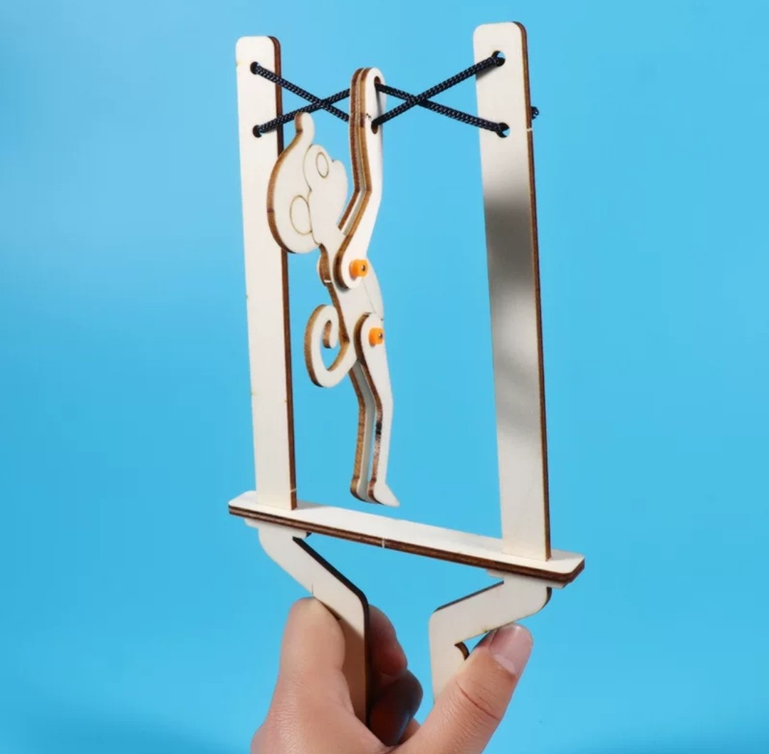 STEM科學實驗材料包-體操猴子能量轉化模型 (T357-29)  🚛 送貨方式請選(4)          