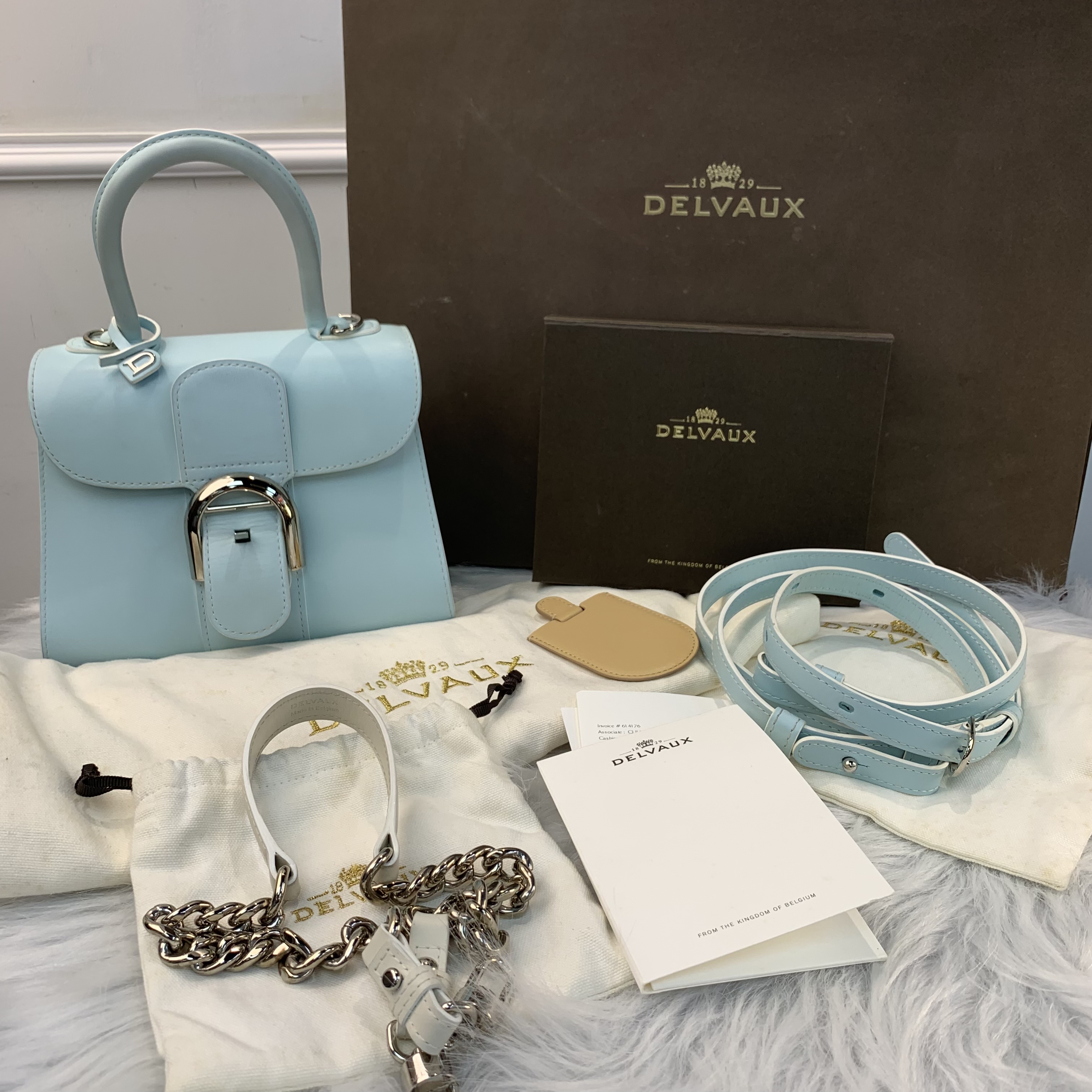 [FULL SET] Delvaux Brillant baby blue 超罕有全套🩵