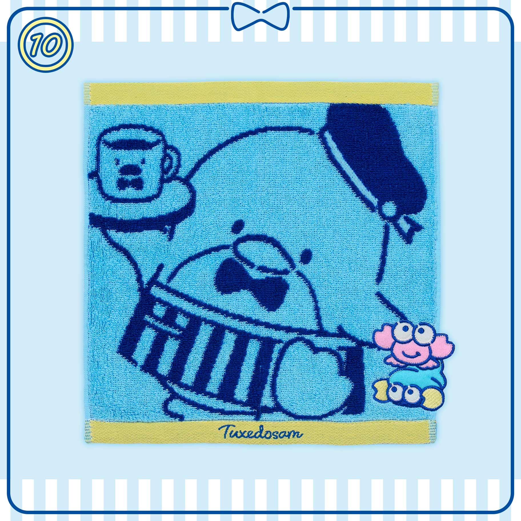 🌸 【預訂】TuxedoSam Birthday-No.10-Mini Towel