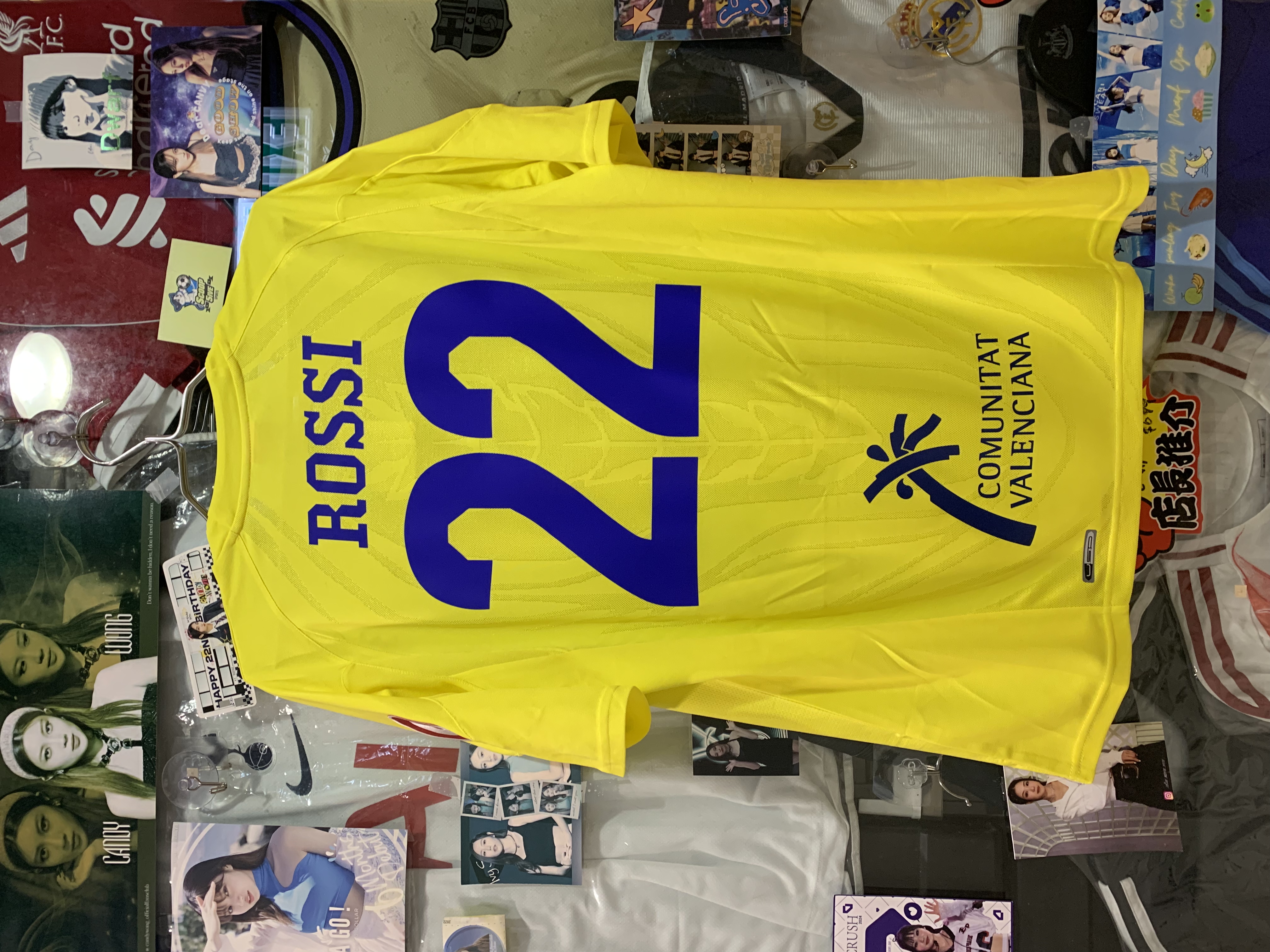 2010-11 維拉利爾 主場 球迷版 連字章齊廣告 西甲fullset