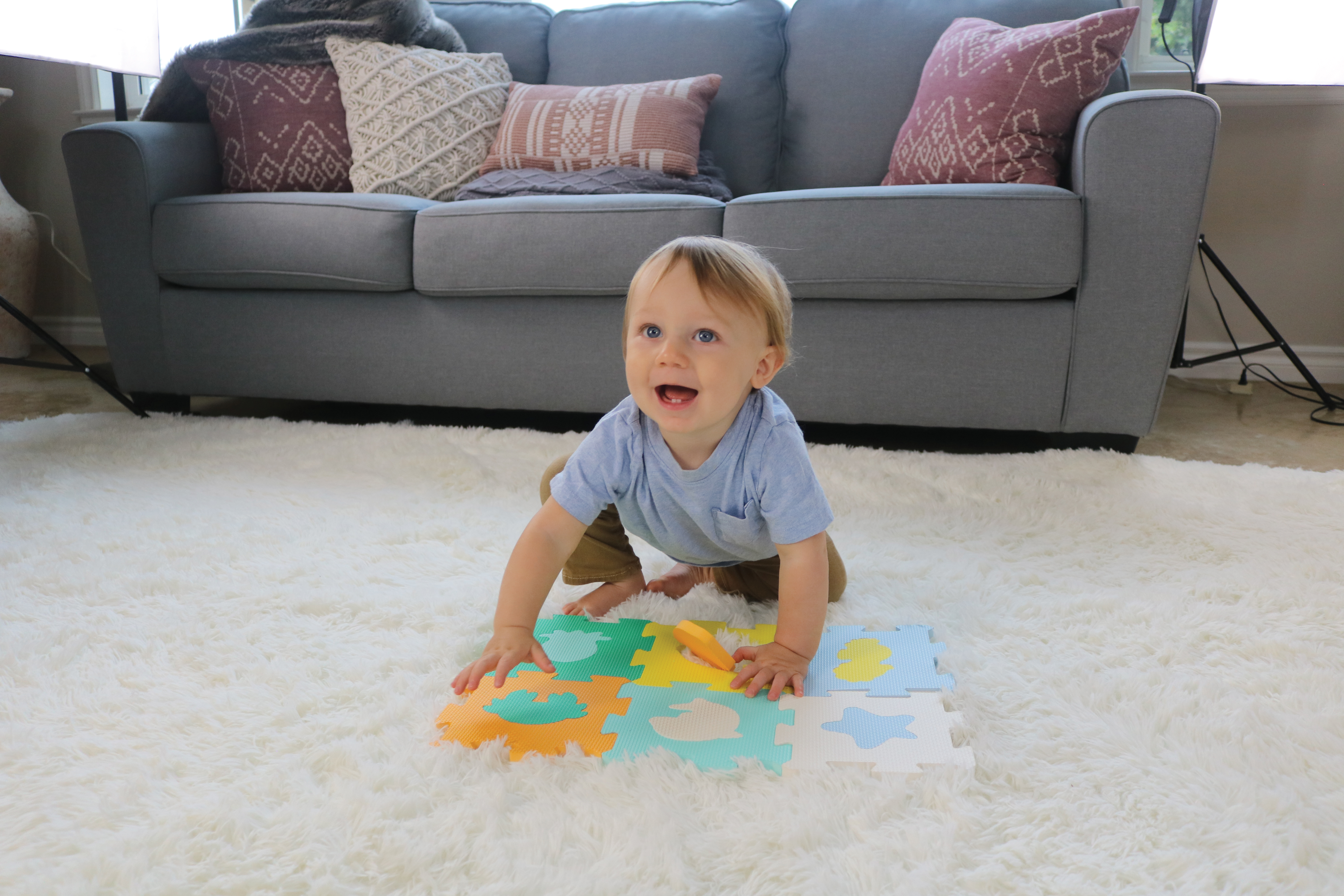 感官拼圖遊戲　Sensory Puzzle Foam Mat