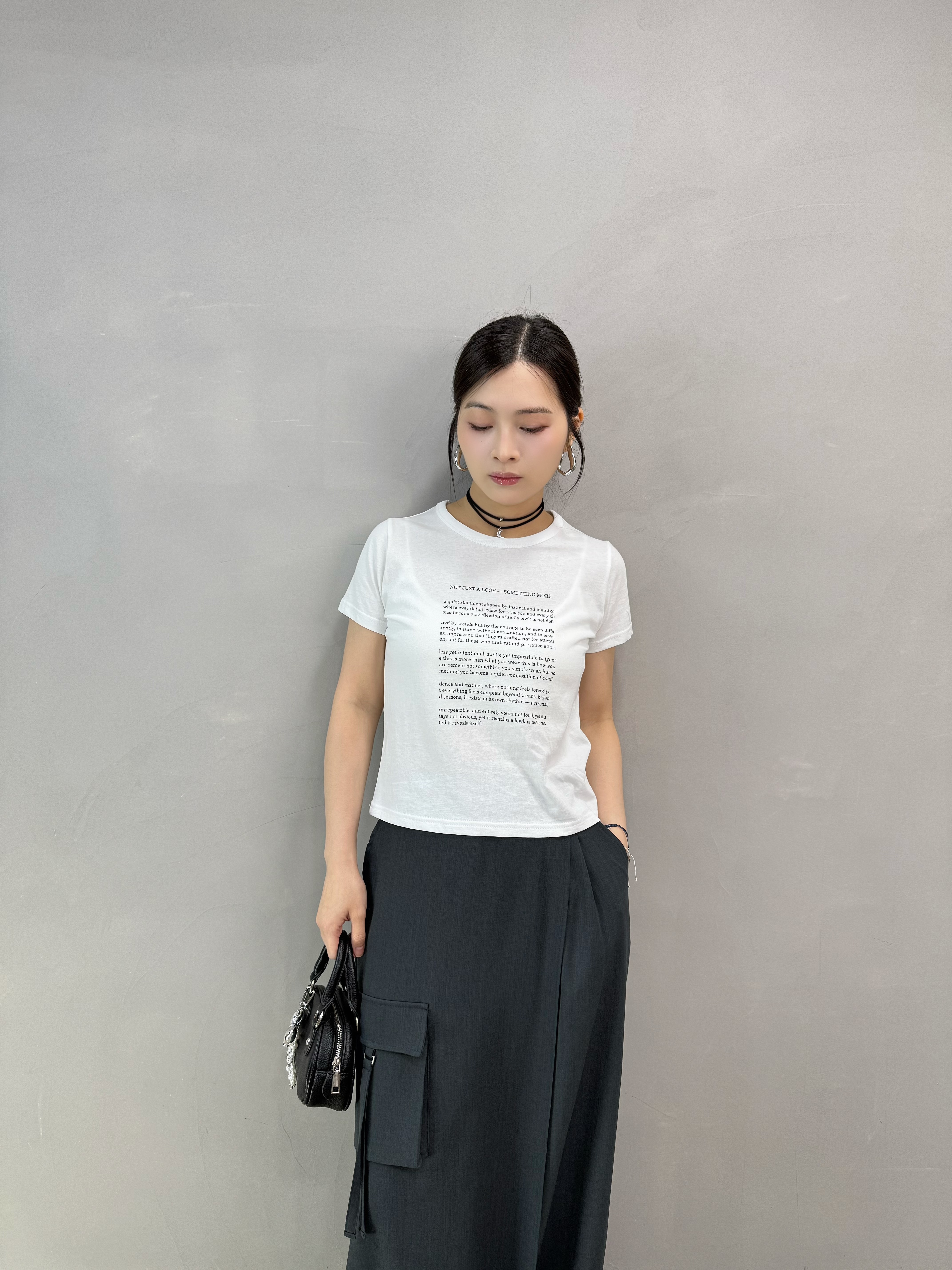 Z80 細英文字Tee