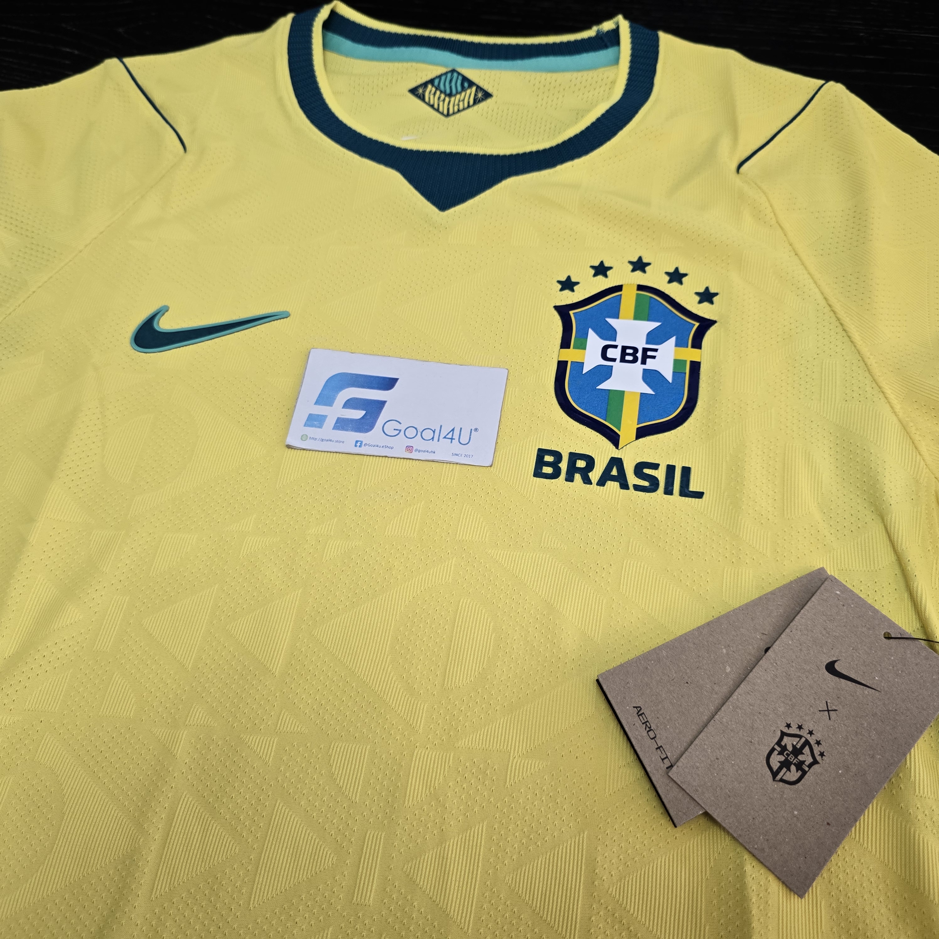 🇧🇷💙🔥 Nike x Jordan Brazil 巴西 2026-27 主場球員版球衣 (可加印字章) IB5143