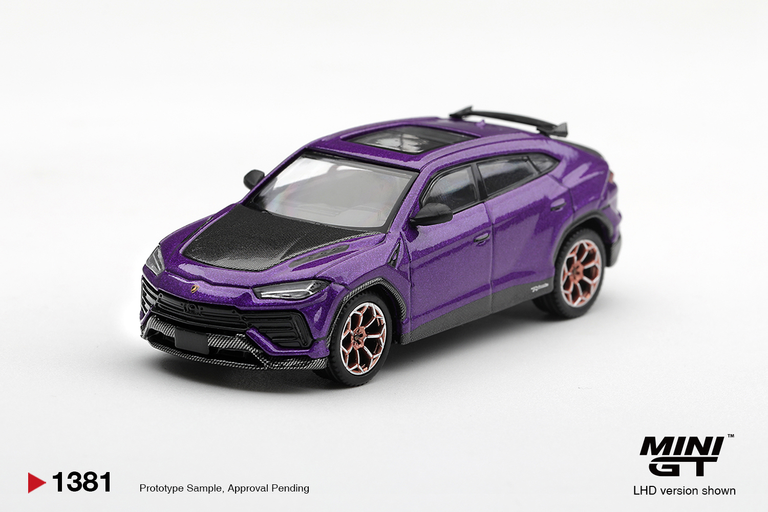 Pre Order - MINI GT ( MGT01381-R ) Lamborghini Urus Performante Viola Pasifae / MINIGT 預訂優惠價 Pre-Order Price: HK$80