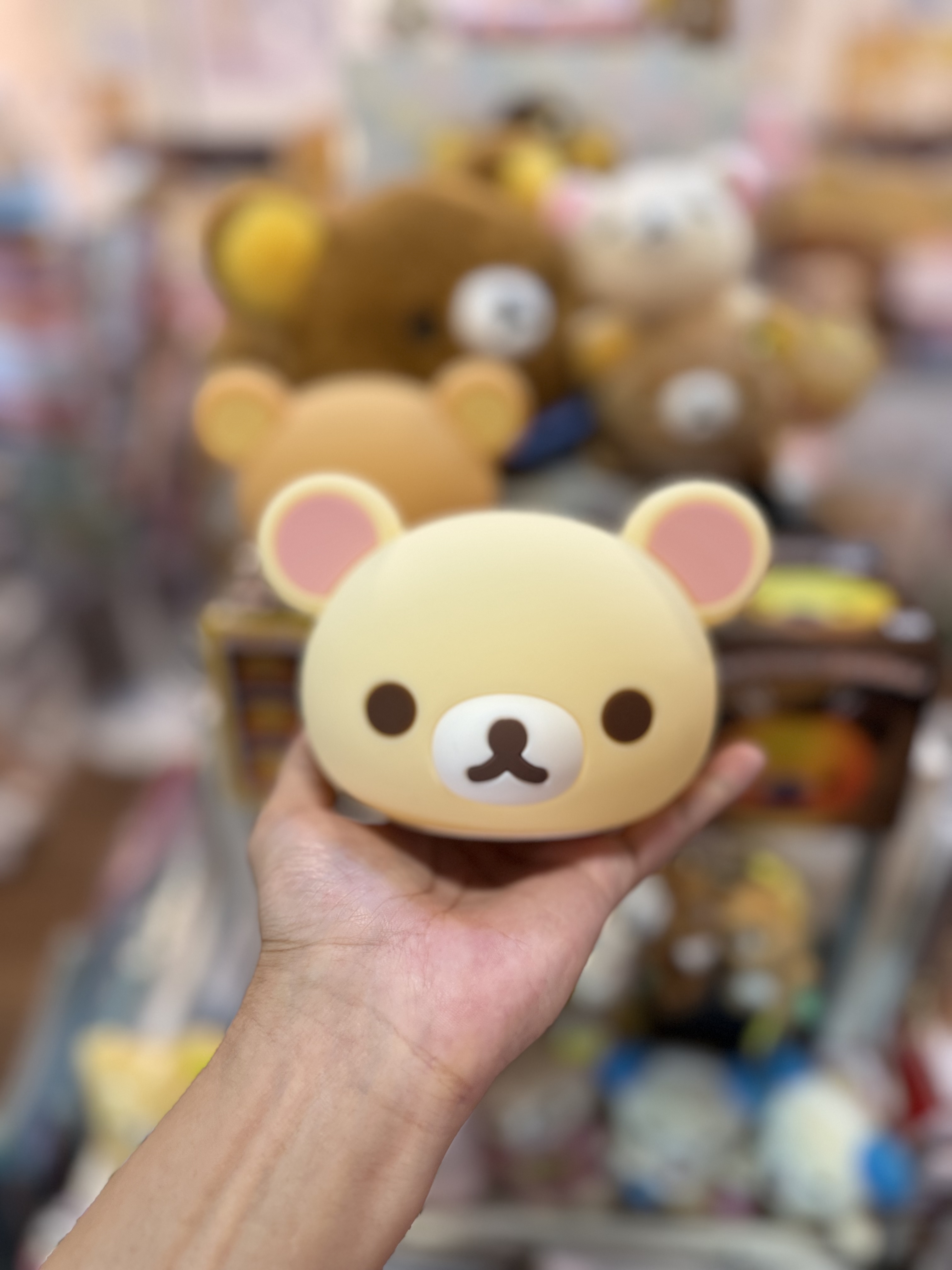 《現貨》全新Rilakkuma 景品頭型小夜燈