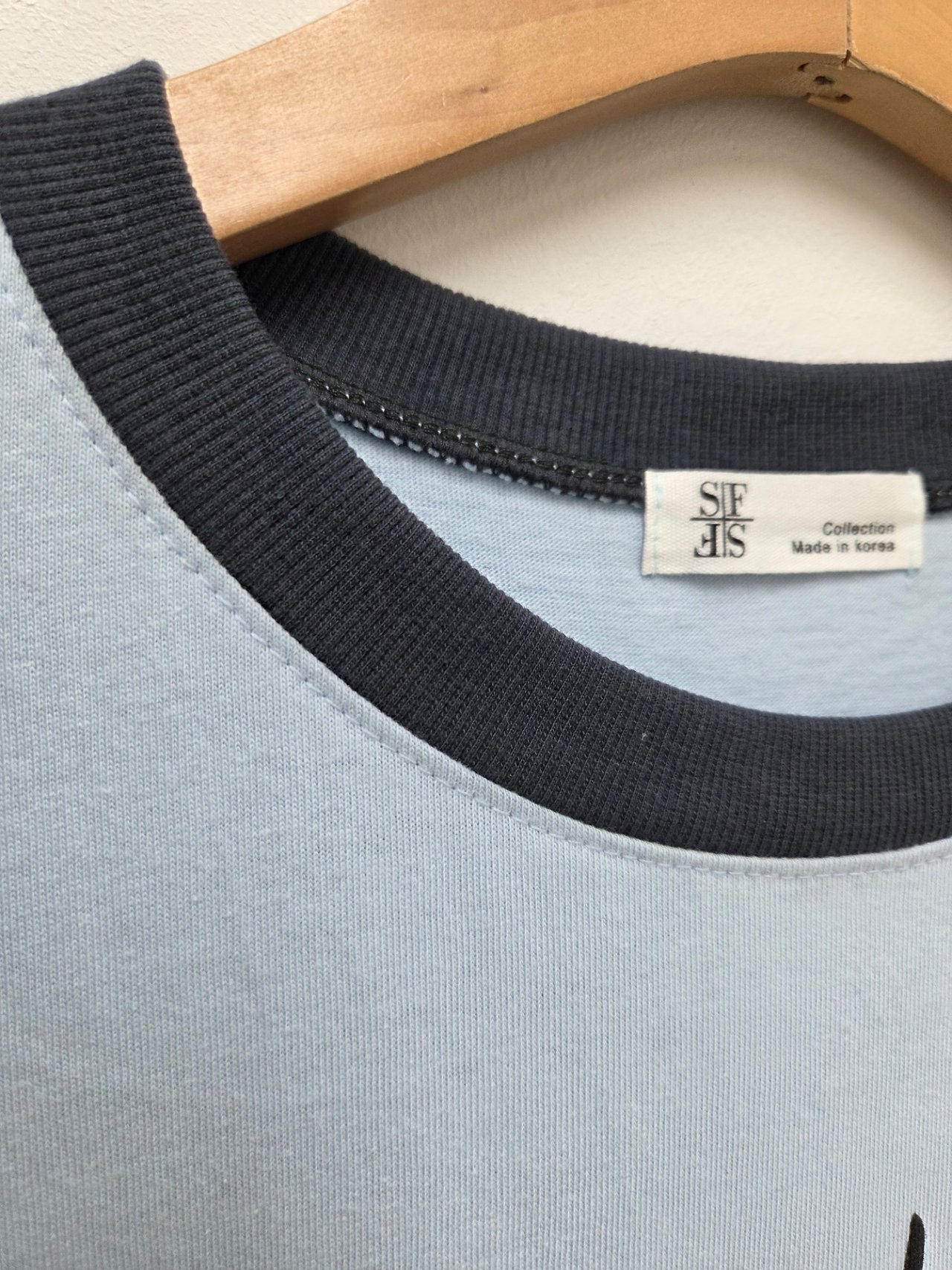 🇰🇷K5576 cotton人像print tee