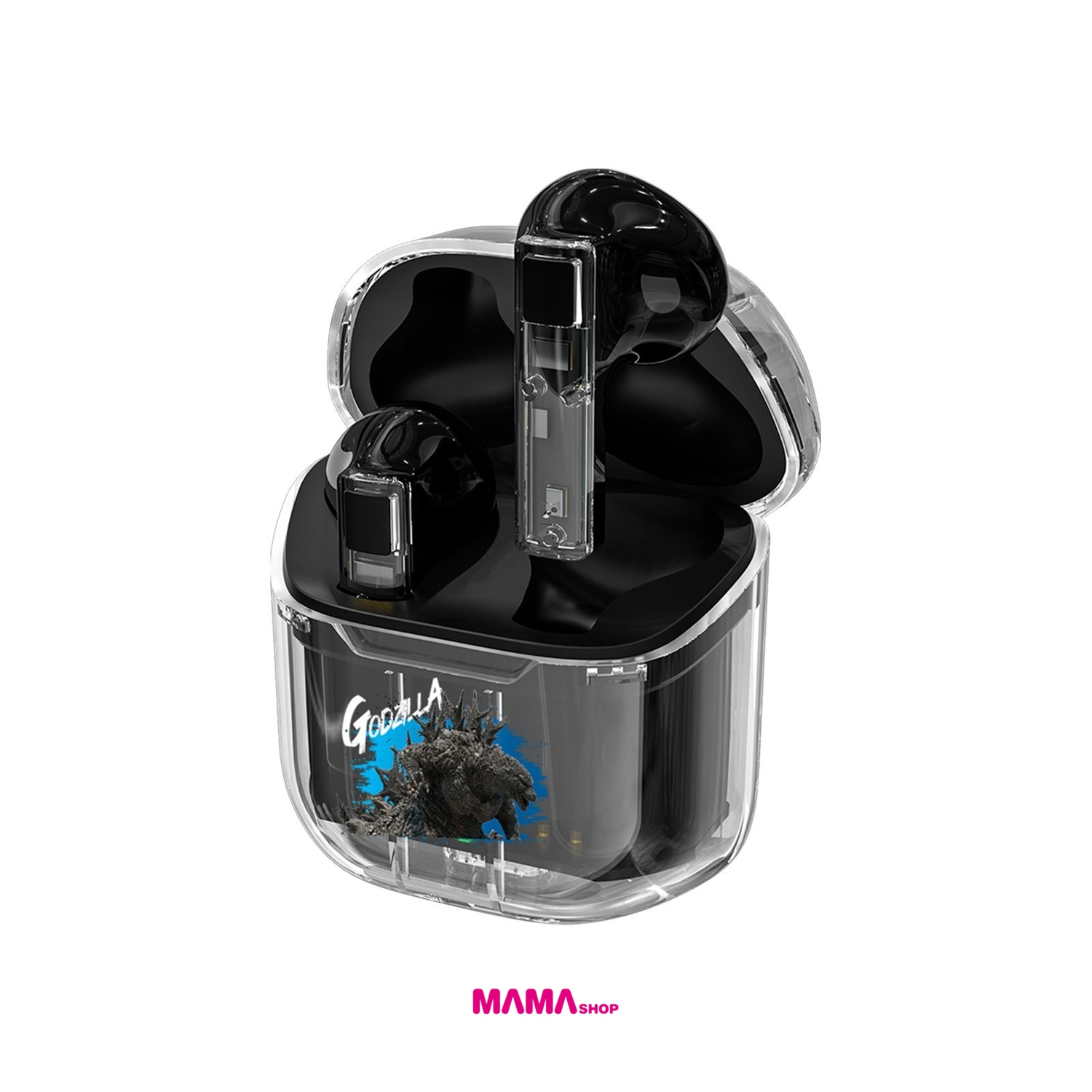 Godzilla 哥斯拉 BSE10透明真無線5.3藍牙耳機