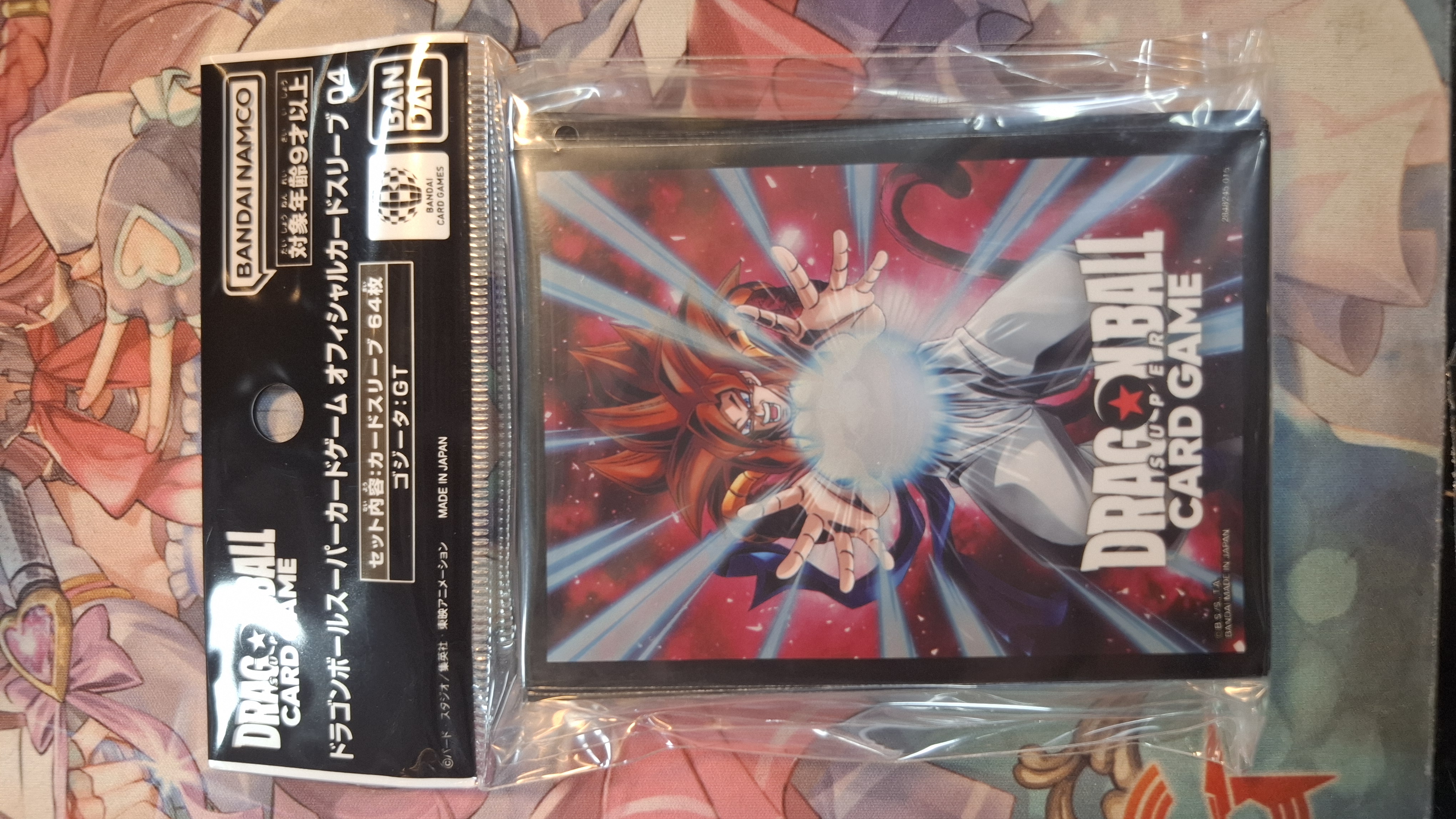 七龍珠超卡牌遊戲官方卡套 04 悟吉塔：GT