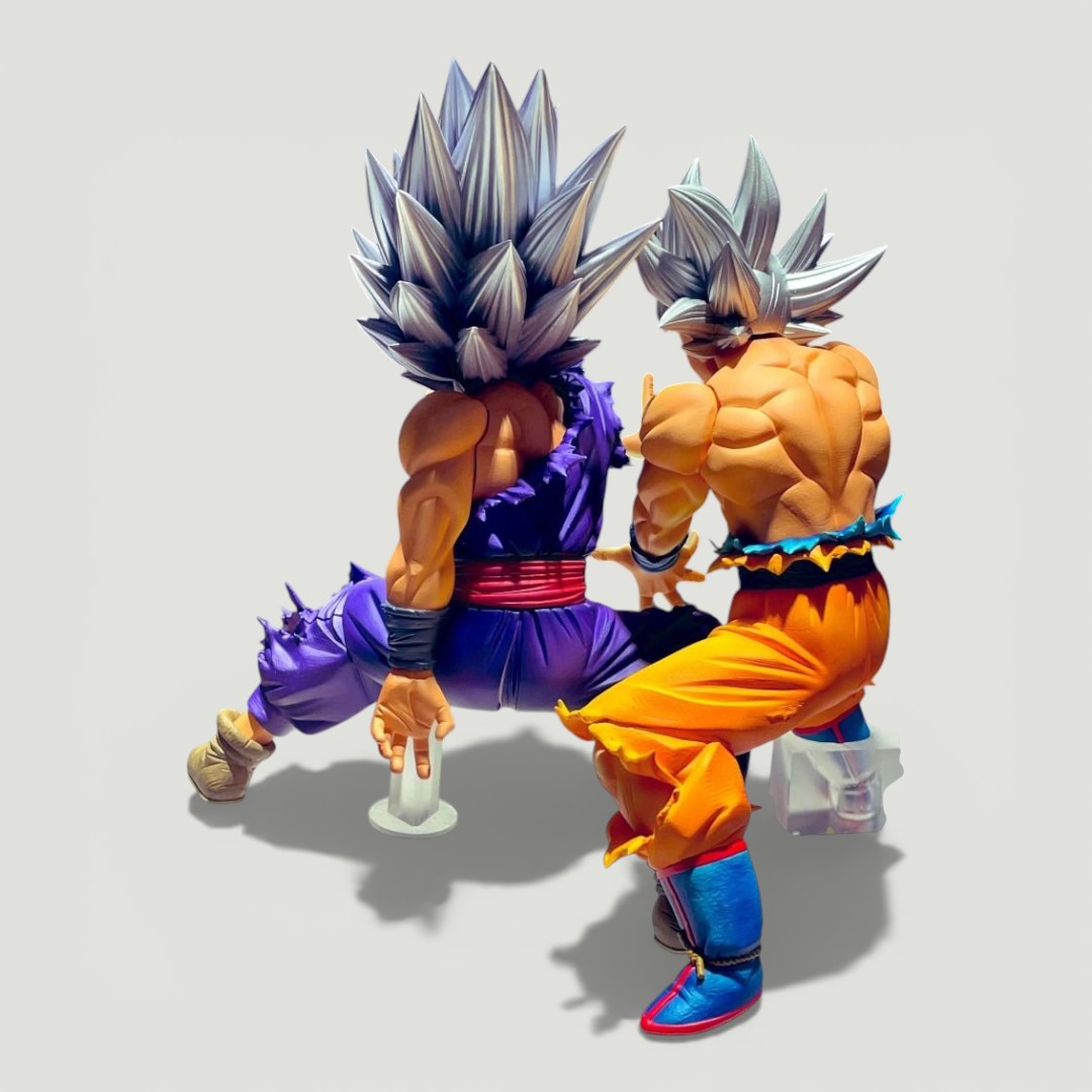 V Jump應募限定 Masterlise -Outside- PVC 模型 - 孫悟空 身勝手之極意 & 野獸悟飯《龍珠超》連書