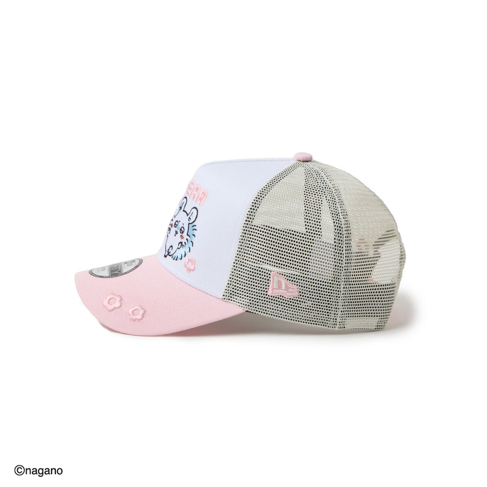 New Era Kids Youth 9FORTY A-Frame Tracker Chiikawa / Momonga Used Bookstore Pink