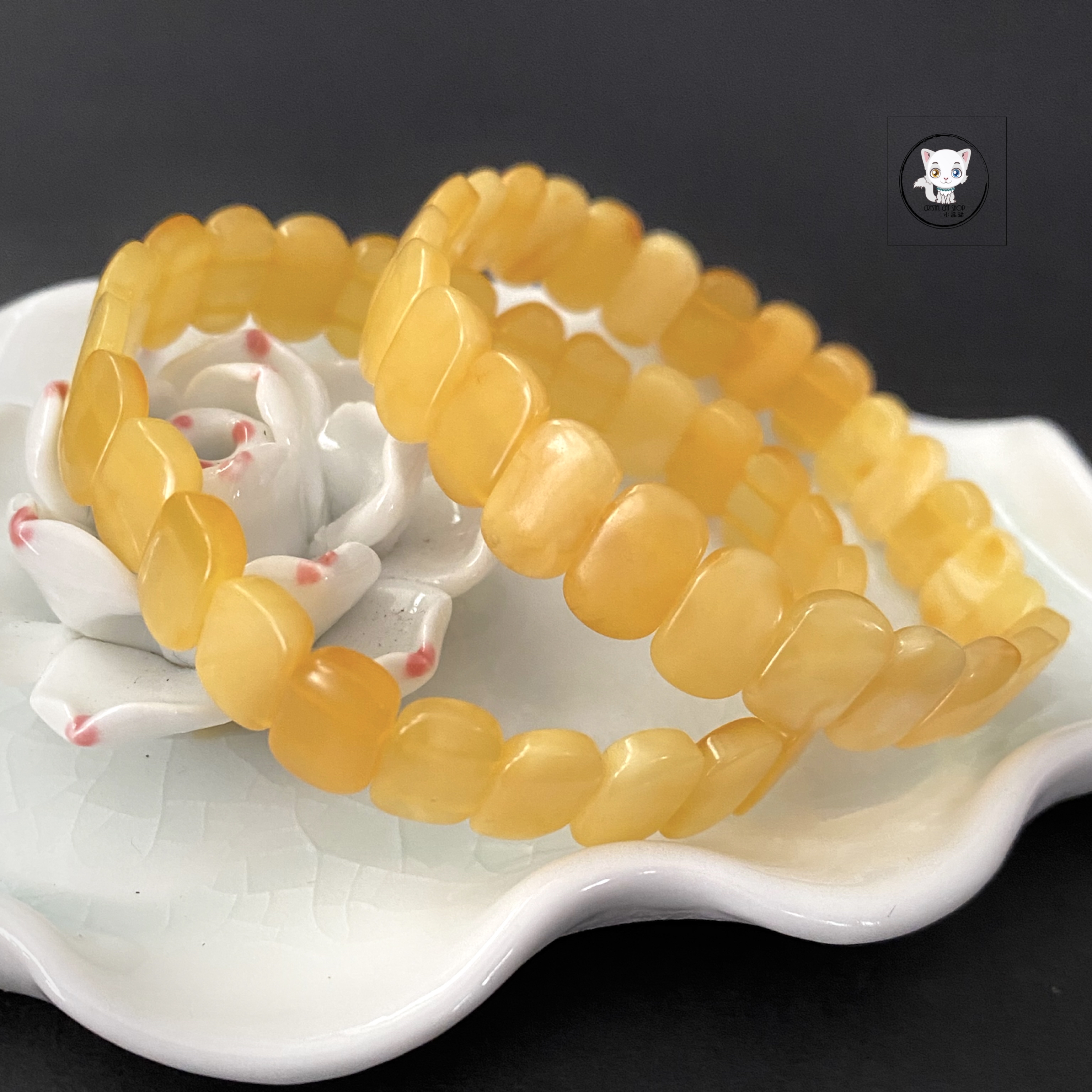 天然蜜蠟手排 11.5mm