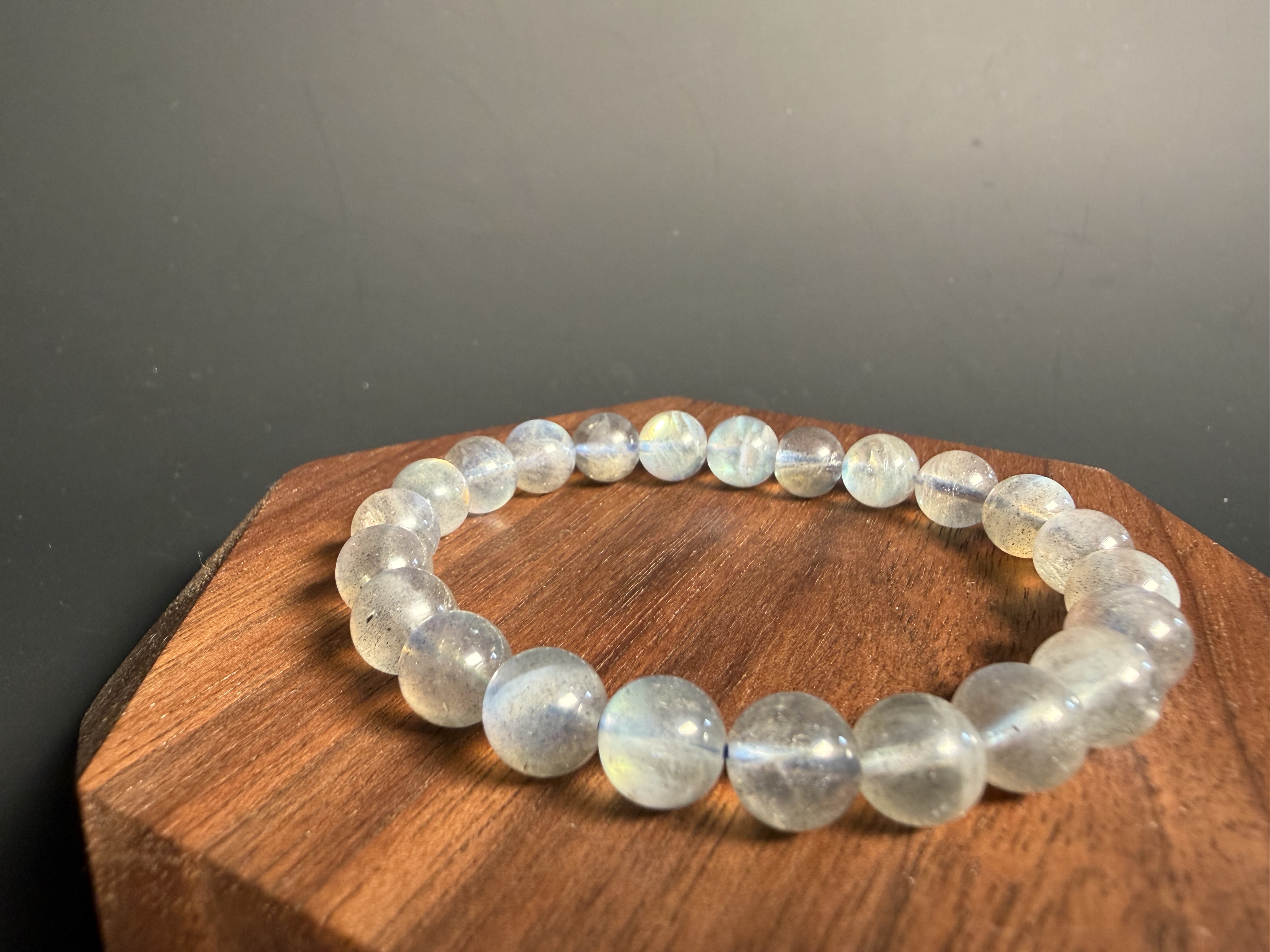 灰月光手串 (8mm) (Option 4)