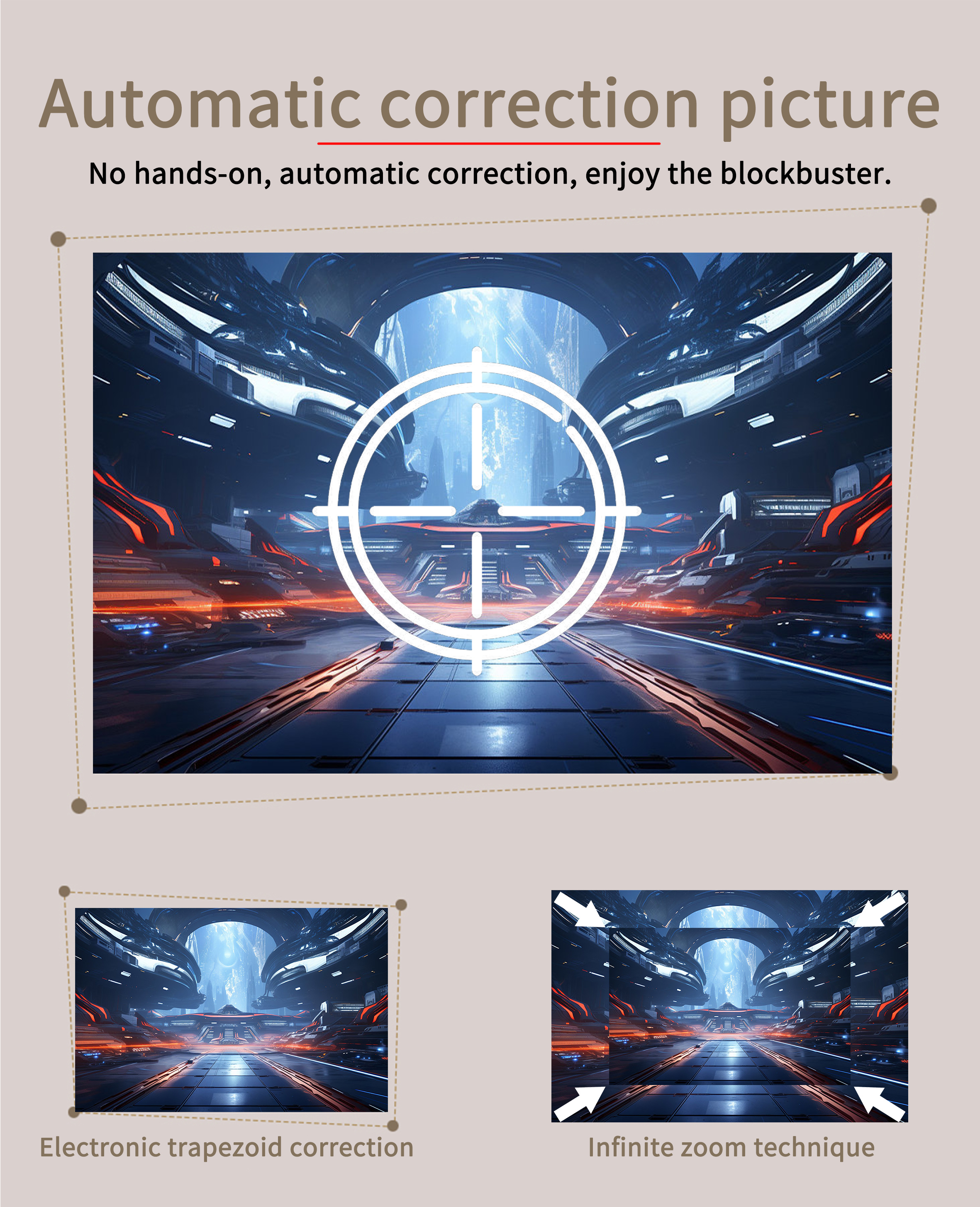 SAPPHIRE 4K YL03B 智慧投影機