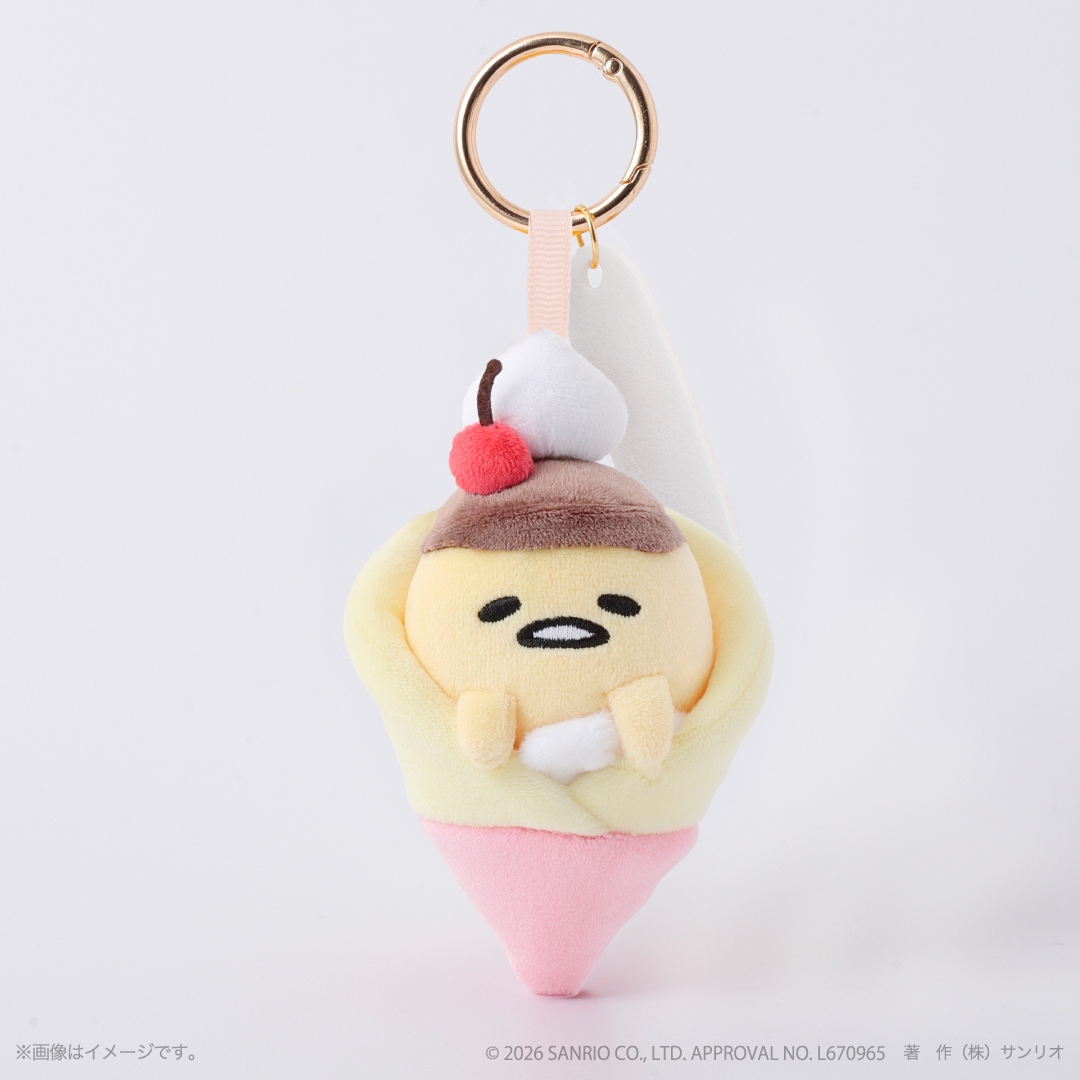 🌸 【預訂】可麗餅 公仔掛飾 - Everyday Gudetama
