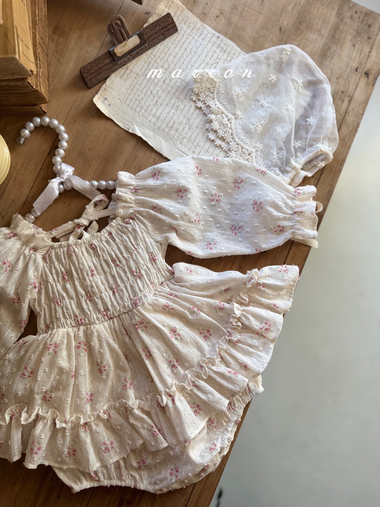 🇰🇷Marron babysuit