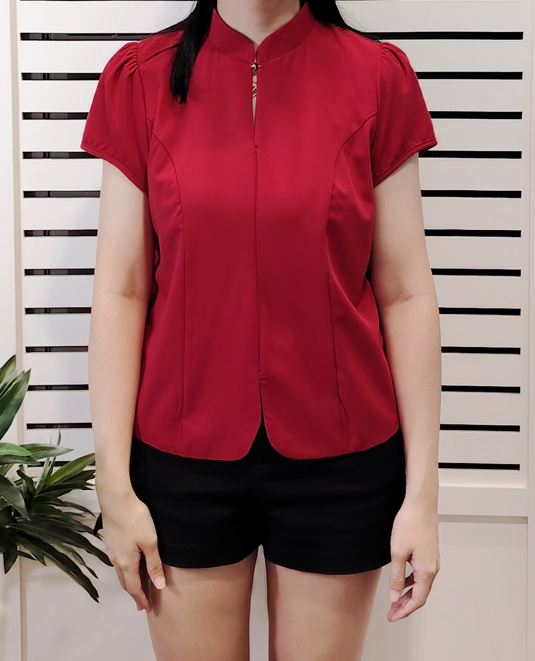 25036 OL Cny Style Blouse