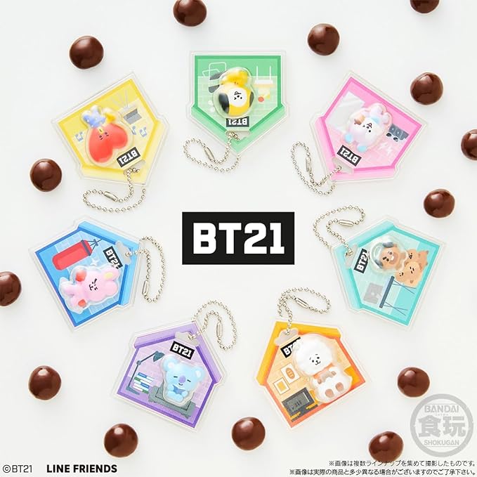 📦訂購 日本限定 Line Friends (食玩) BT21 吊飾 (10個入りBOX)