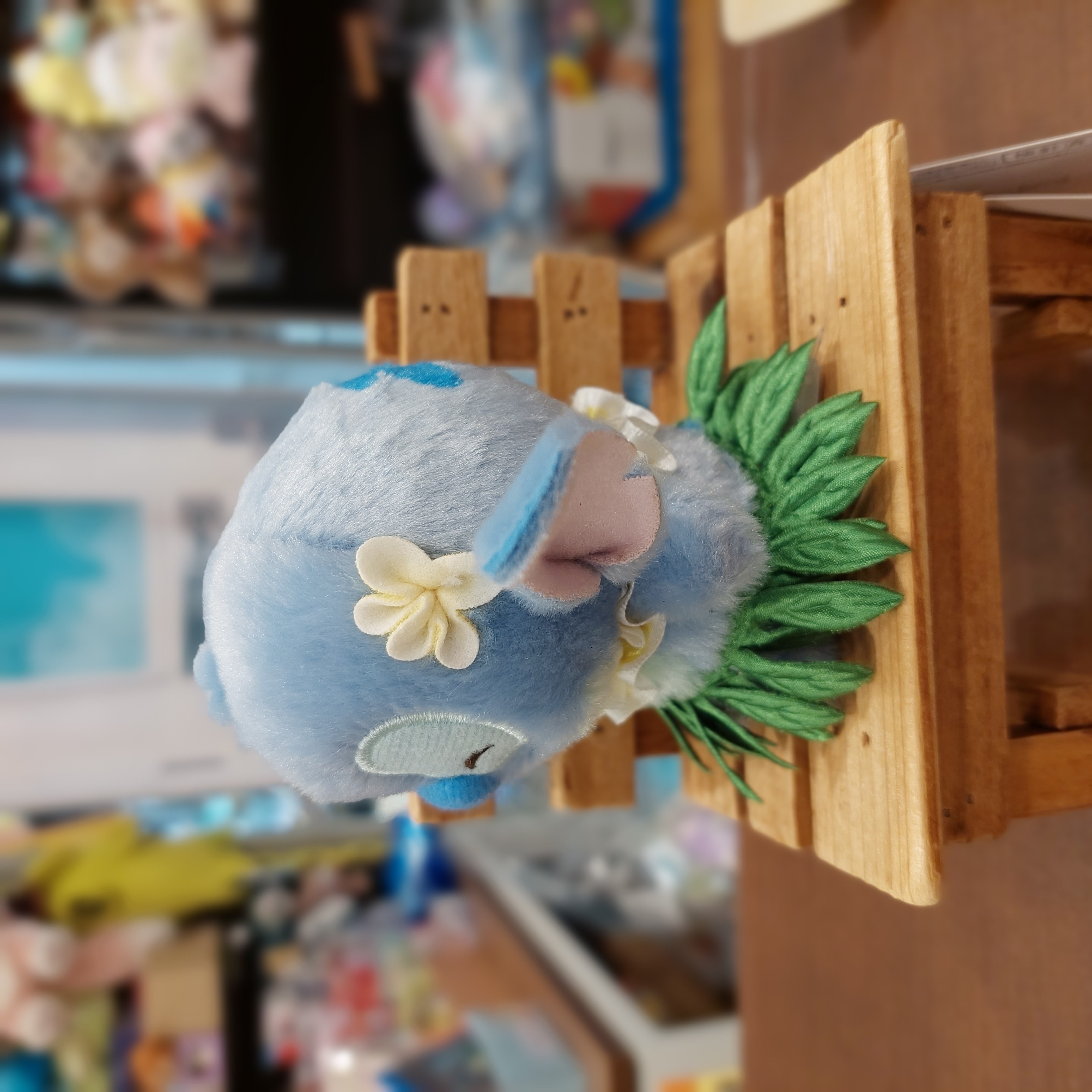 原裝日本 Stitch 史廸仔 豆豆眼 夏威夷款 小公仔