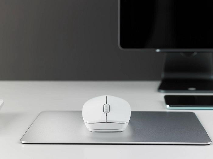 Rapoo 8100GT 藍牙/ 2.4G無線多媒體鍵盤及靜音滑鼠 白色