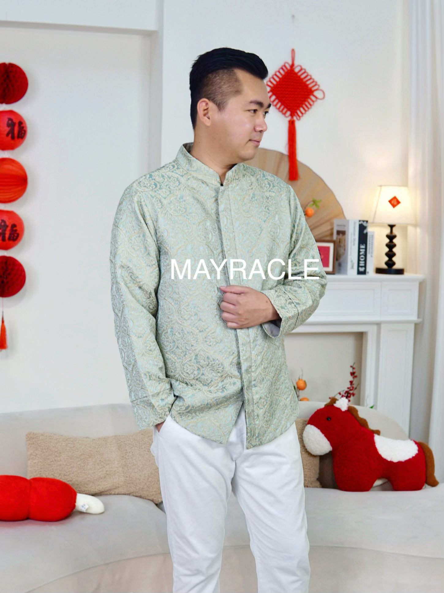 [PRE-ORDER] CNY 2027 Oversized Luxe Men Shirt 