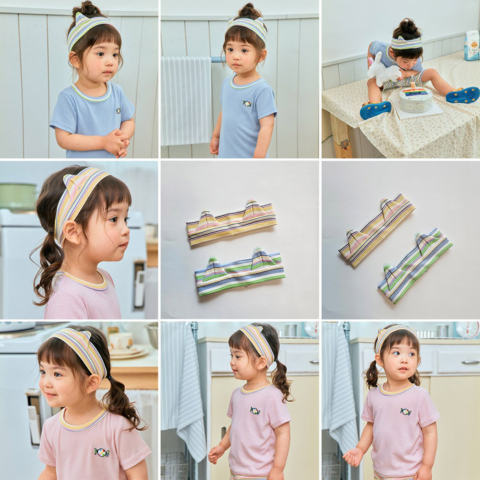 🇰🇷1st.BLUE髮帶