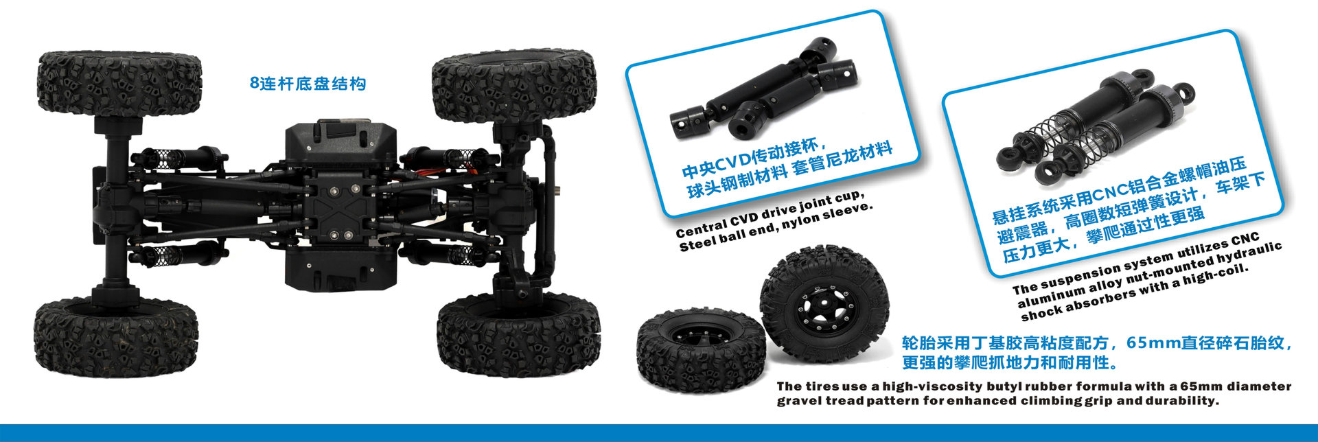 全新 瑞泰 RGT 1:18 18800 RIPPER 撕裂者迷你攀爬車 | 無刷馬達及電變 | 2段變速波箱 | 4輪驅動 | 2.4Ghz遙控器