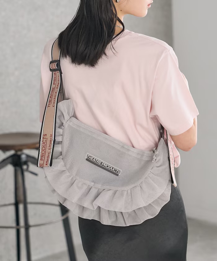 （予約產品)日本TP Ruffle網網斜孭袋