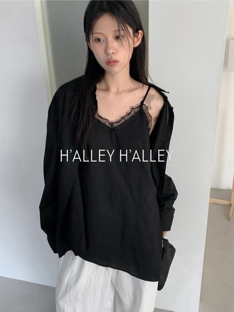 221043 Lace吊帶斜腳背心