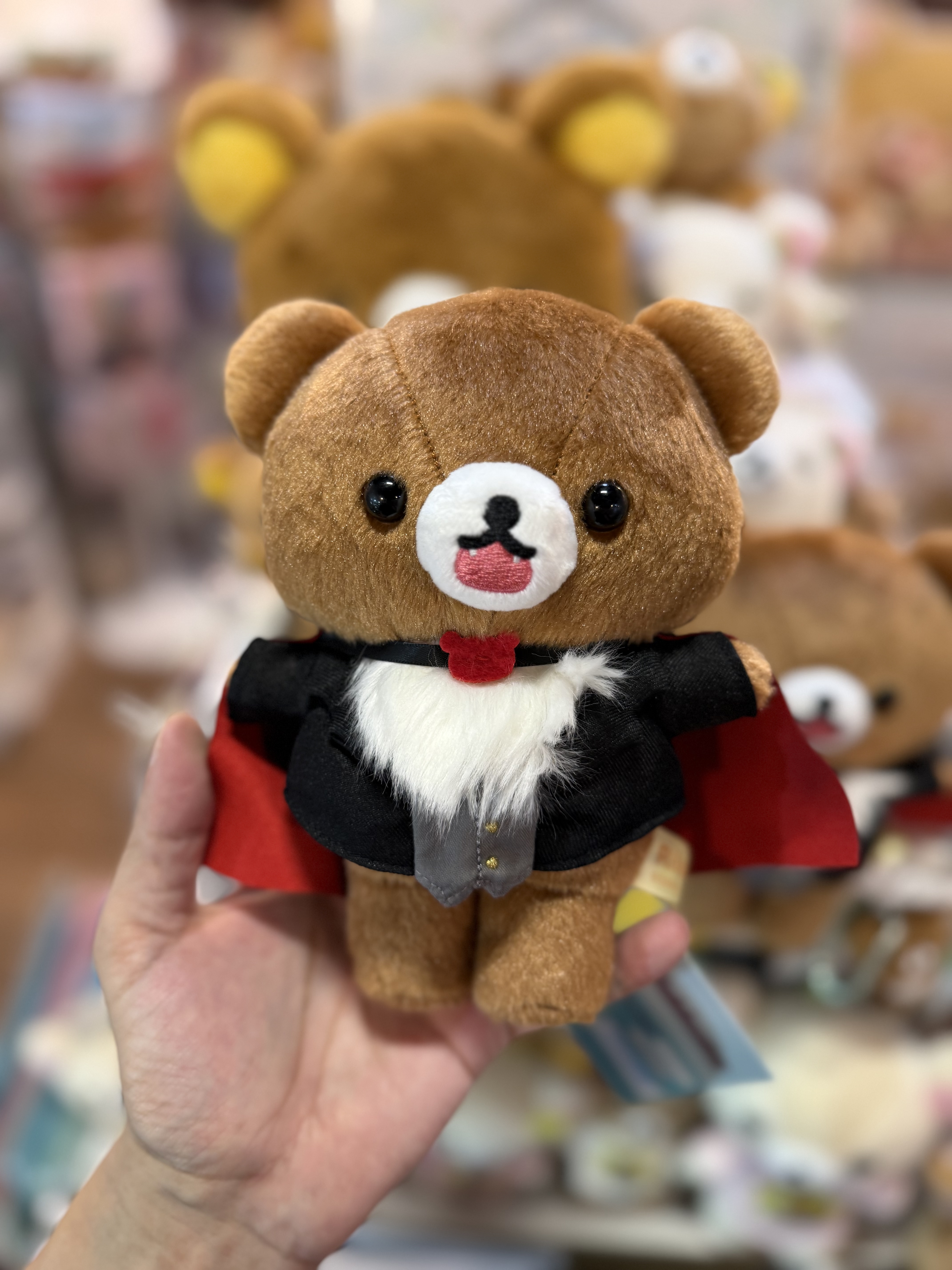 《現貨》全新日本Rilakkuma 動畫化紀念限定吸血疆屍造型小熊公仔