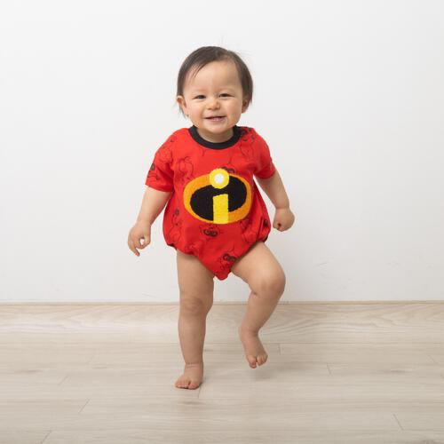 🇯🇵預訂 日本直送🇯🇵超人特攻隊積仔人物滿印短袖包屁衣