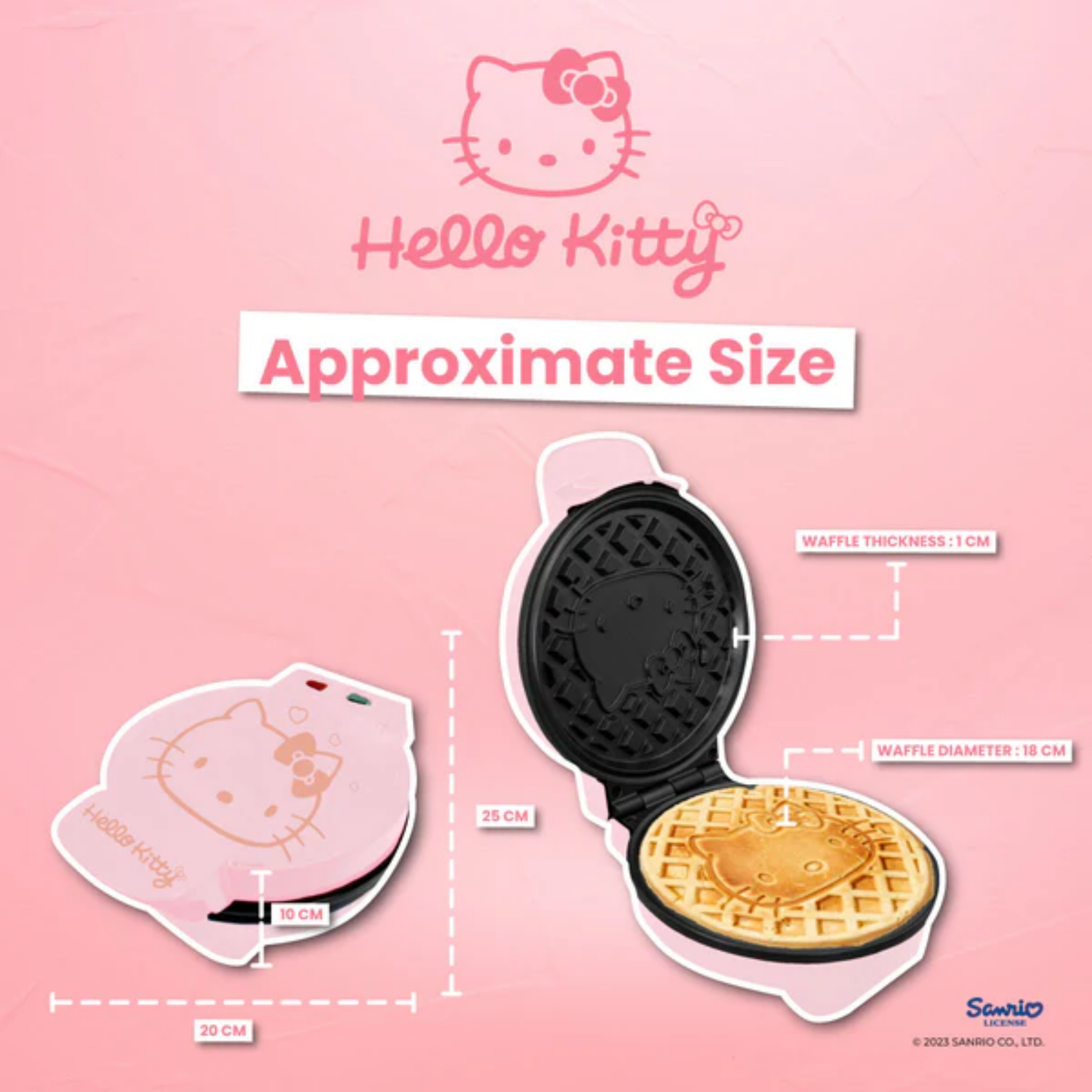 Russell Taylors 25L Hello Kitty Microwave Oven (MW-25HK)